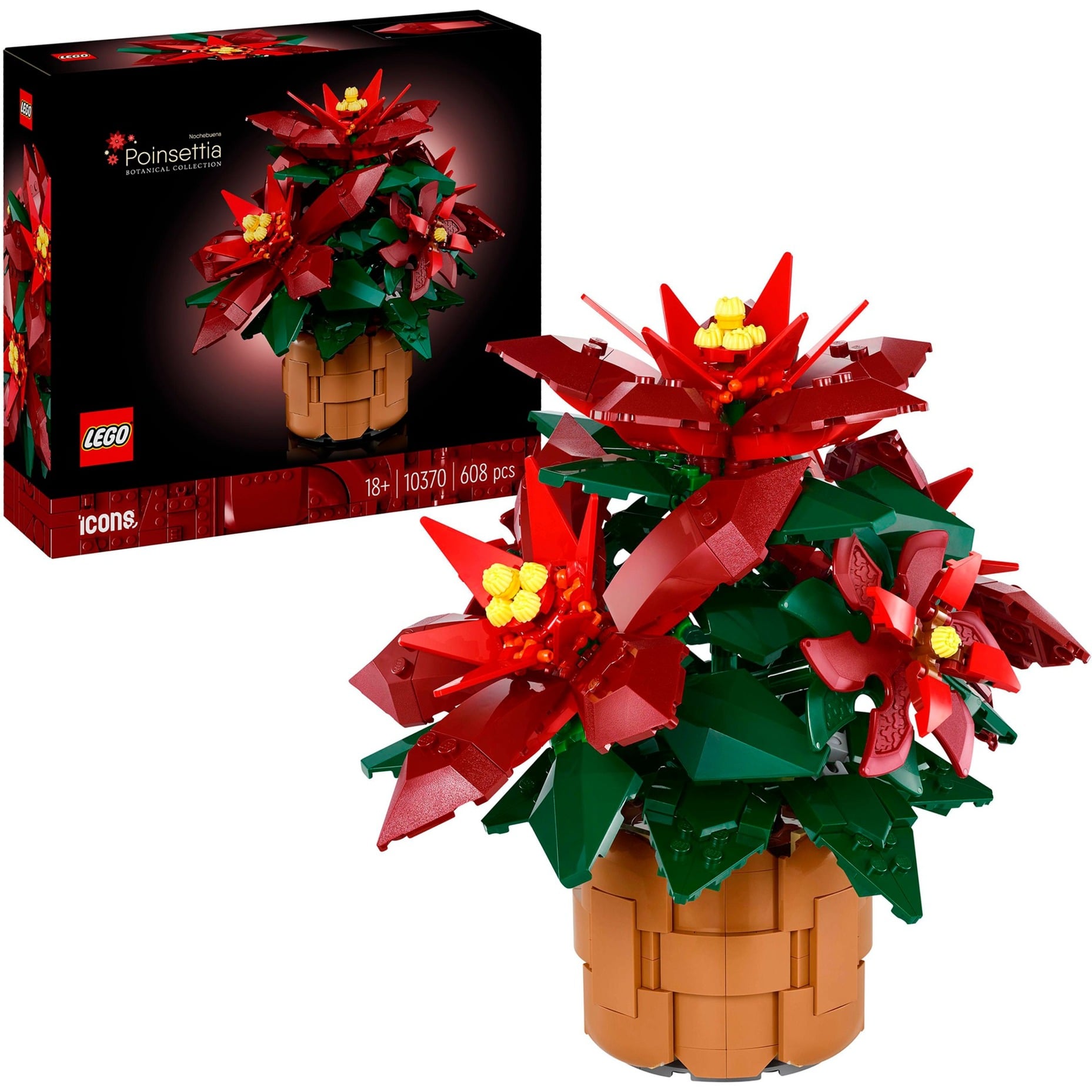 10370 Icons Weihnachtsstern, Konstruktionsspielzeug