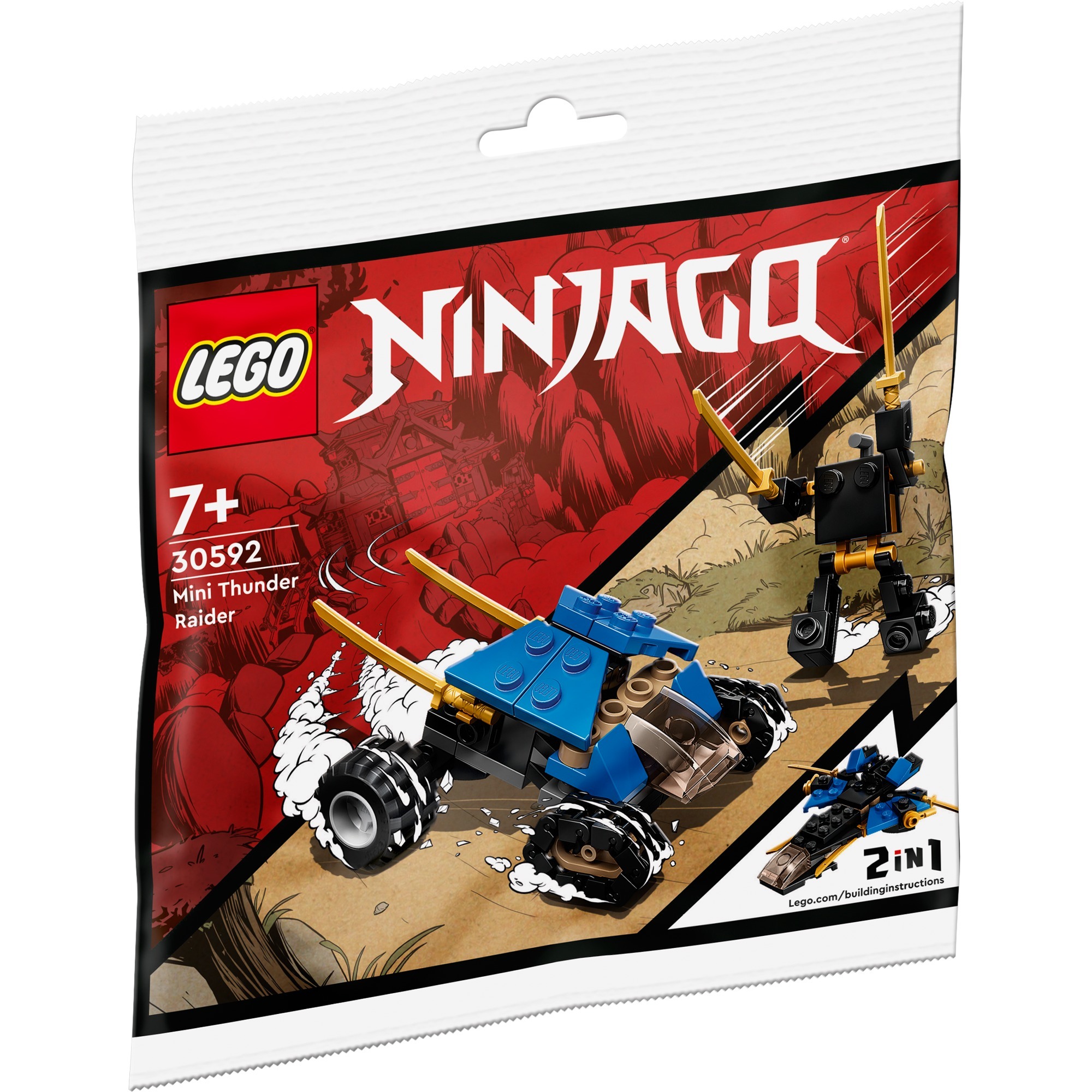 Spielzeug: Lego 30592 Ninjago Mini-Donnerjäger