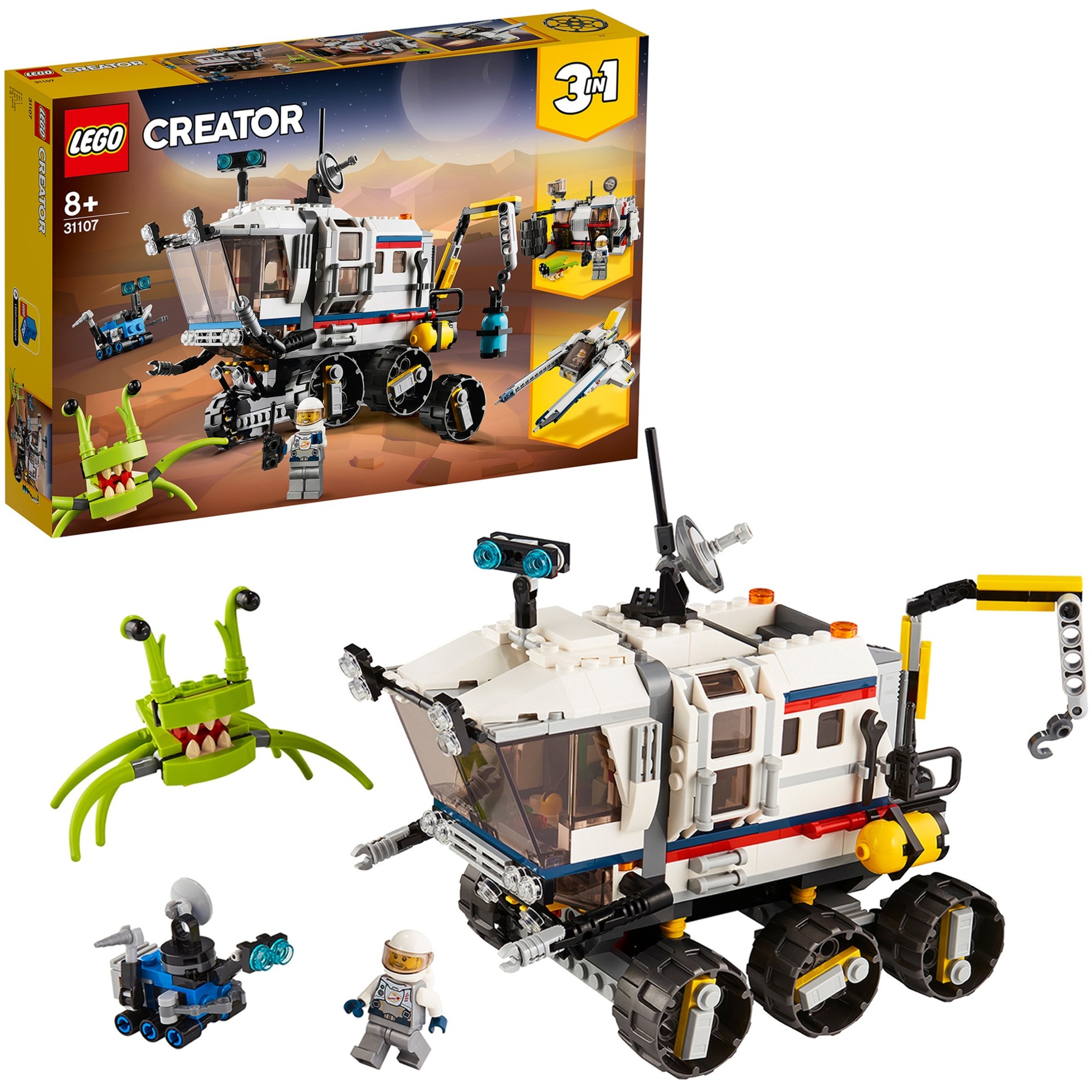 Lego 31107 Creator Planeten Erkundungs-Rover, Konstruktionsspielzeug | 05702016616330 Lego 31107 Creator Planeten Erkundungs-Rover, Konstruktionsspielzeug | 05702016616330