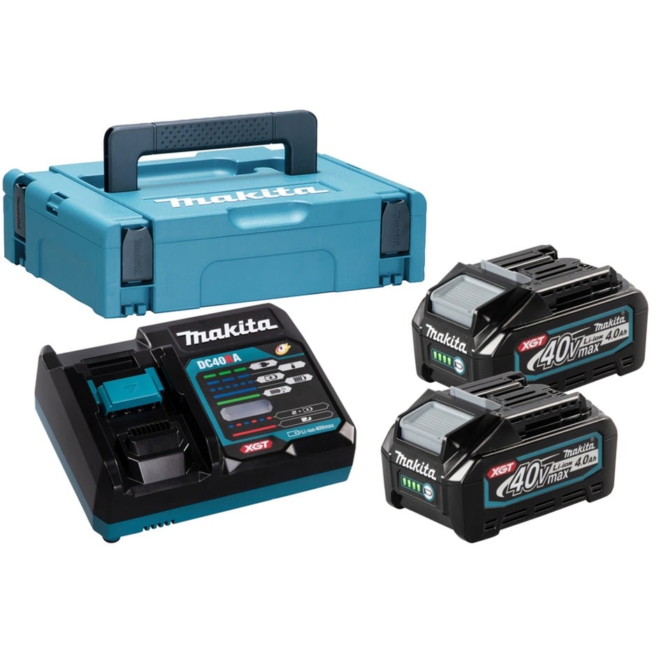 Makita Power Source Kit Li 40V 4Ah, Ladegerät | 00088381561389