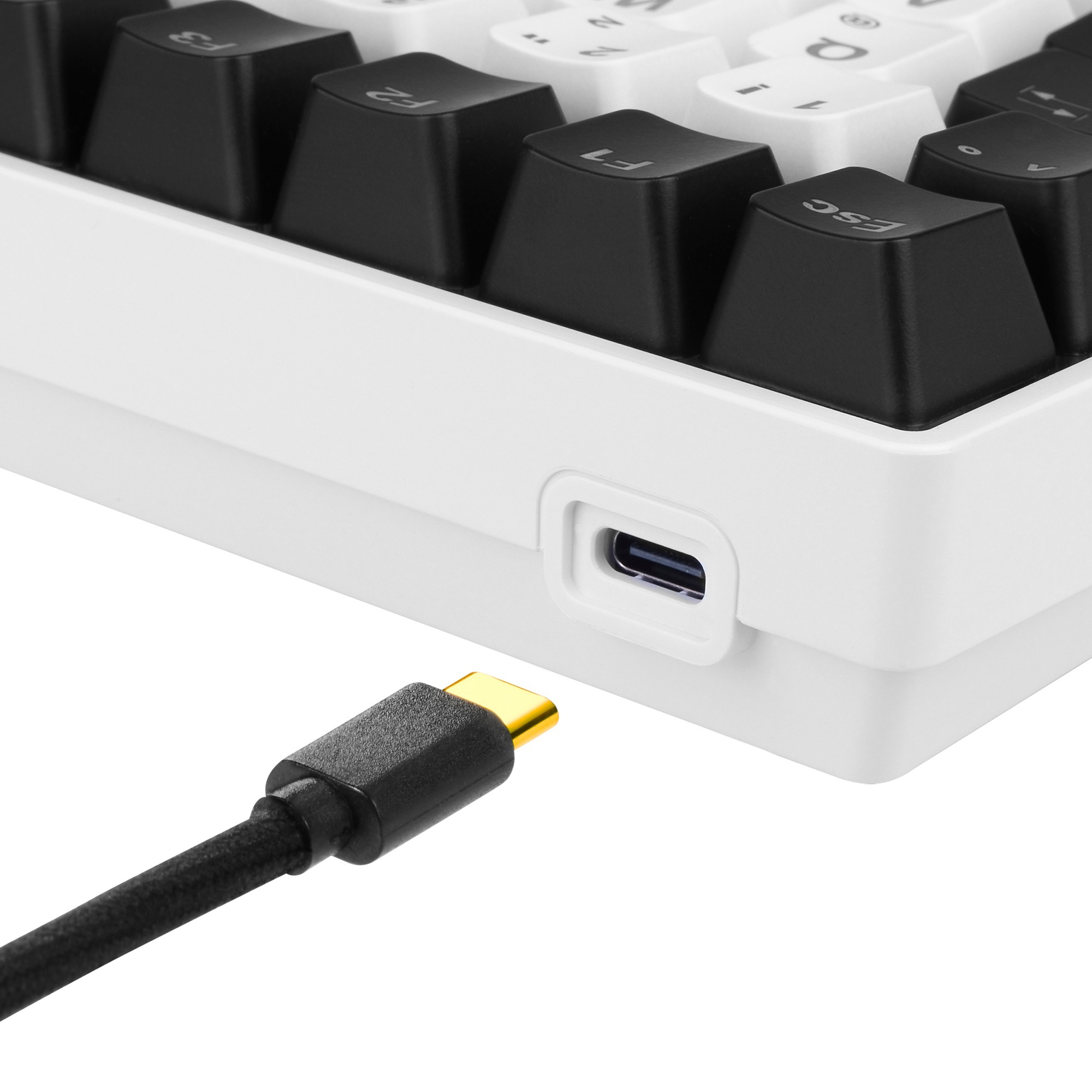 Sharkoon OfficePal K30W Drahtlose Tastatur - Weiß, Leise Scissor-Schalter, Bis 110h Akku