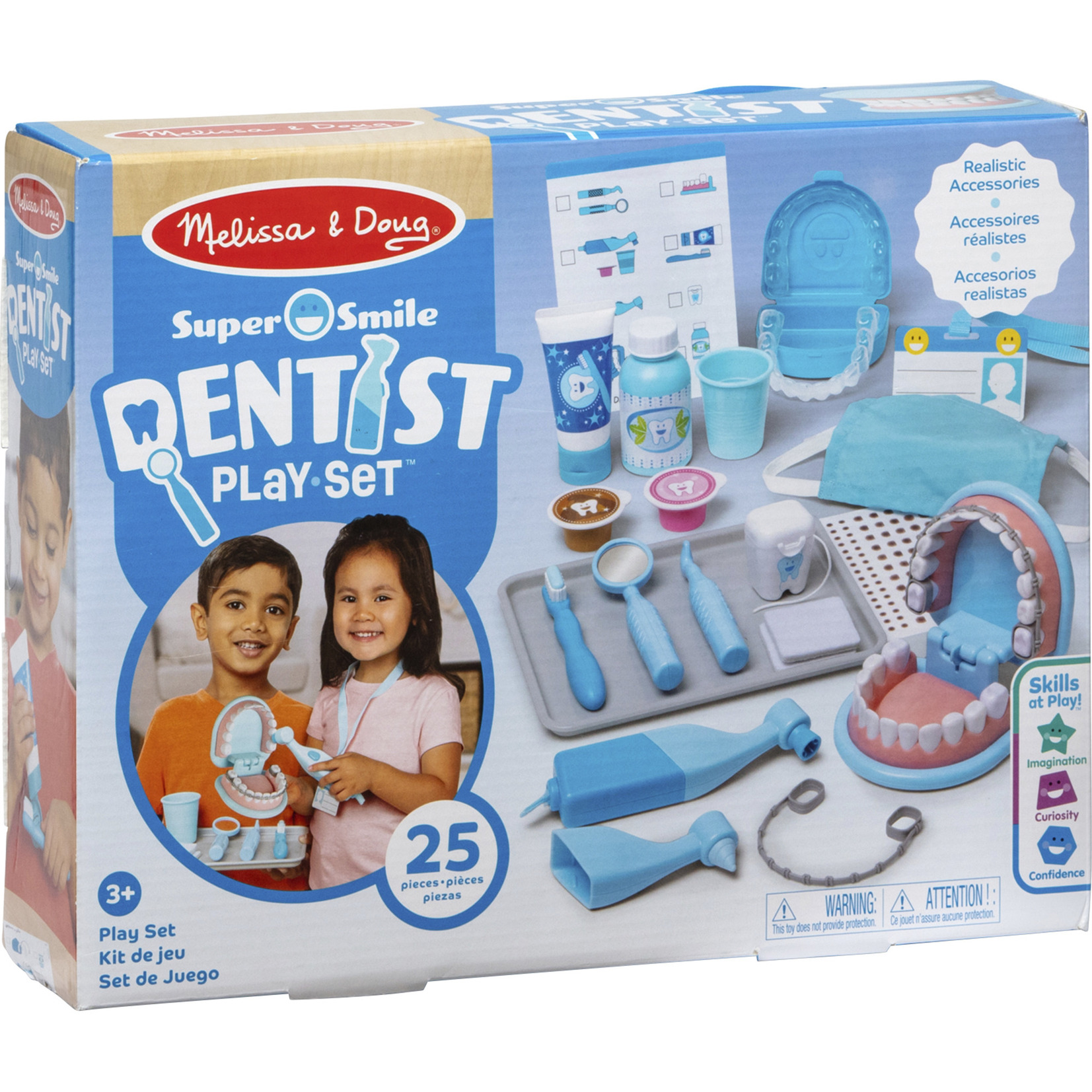 Melissa & Doug - Super Smile Zahnarzt Set, Rollenspiel