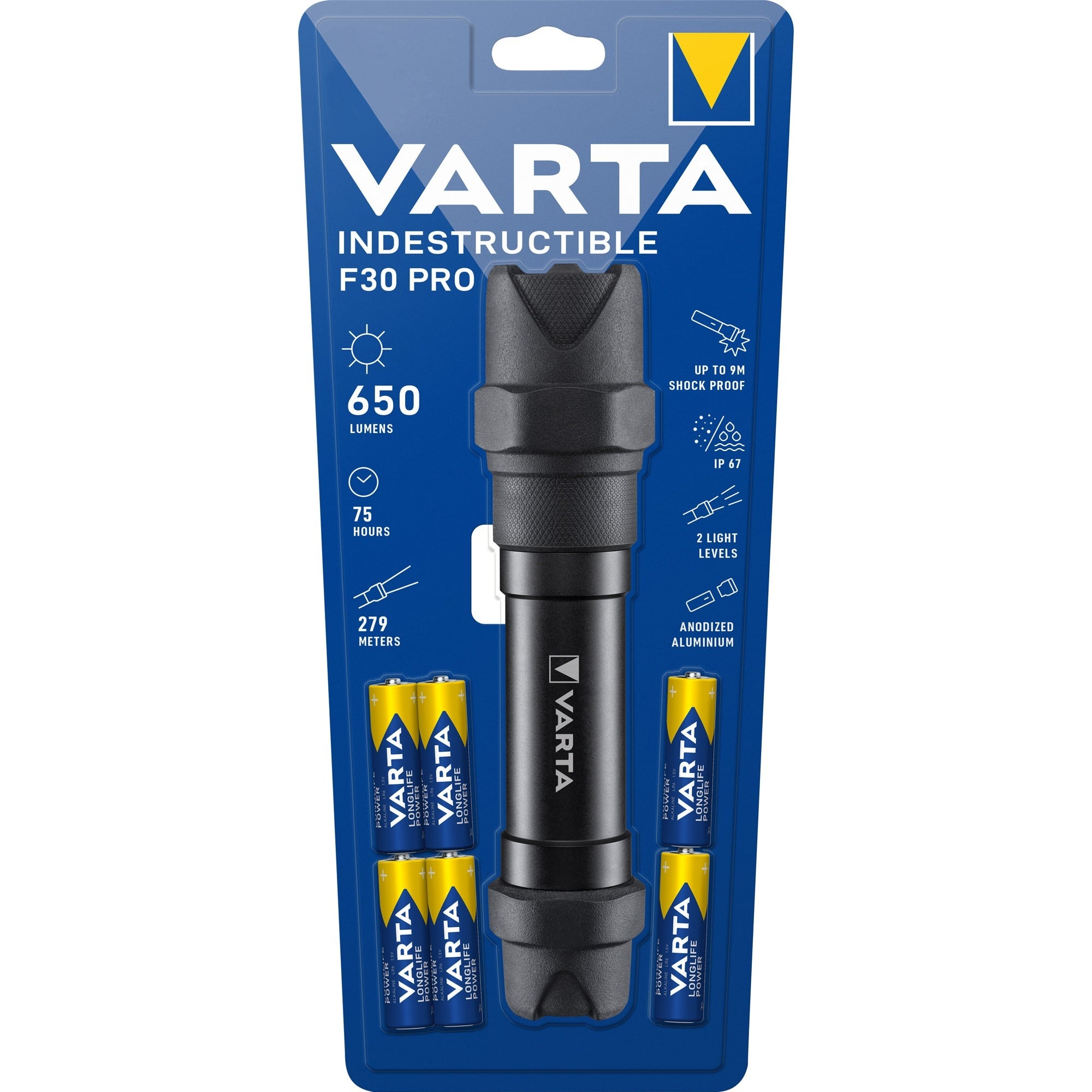 Indestructible F30 Pro, Taschenlampe