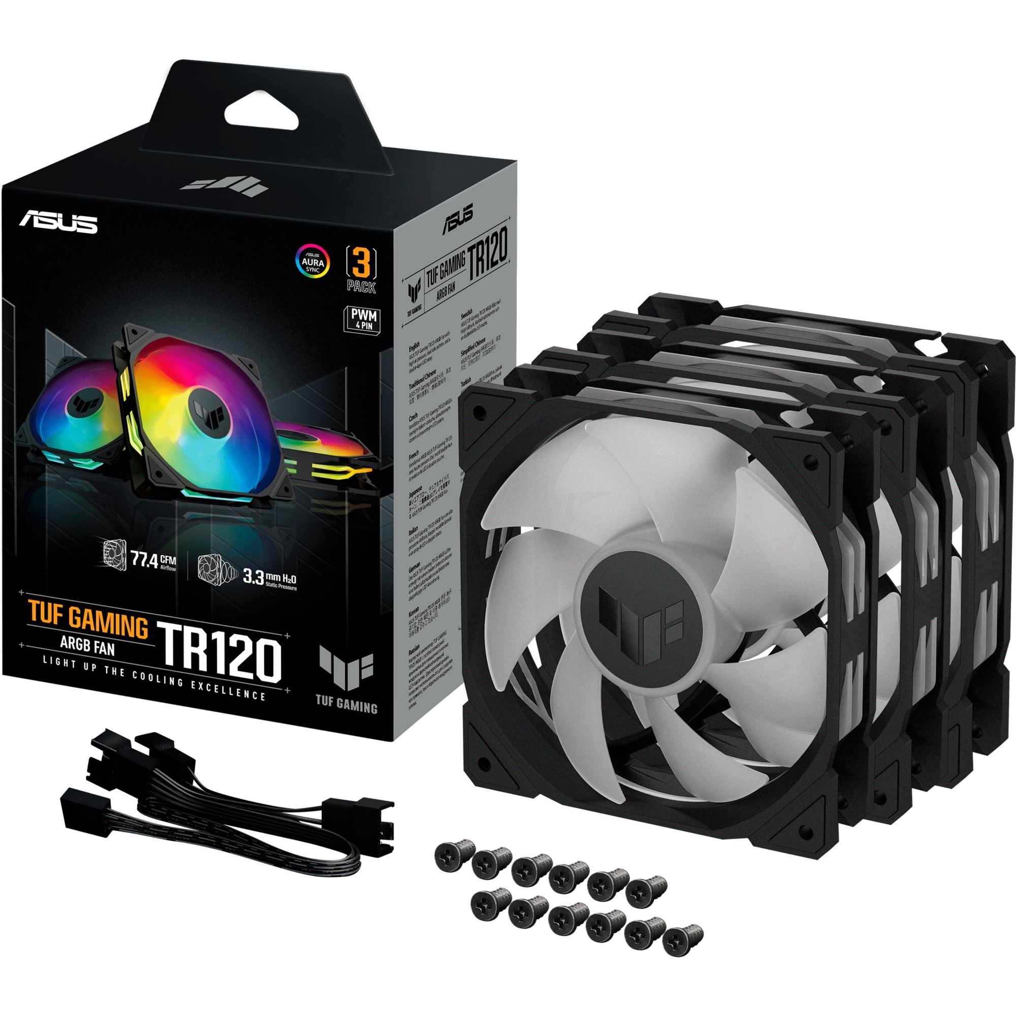 TUF GAMING TR120 ARGB, Gehäuselüfter