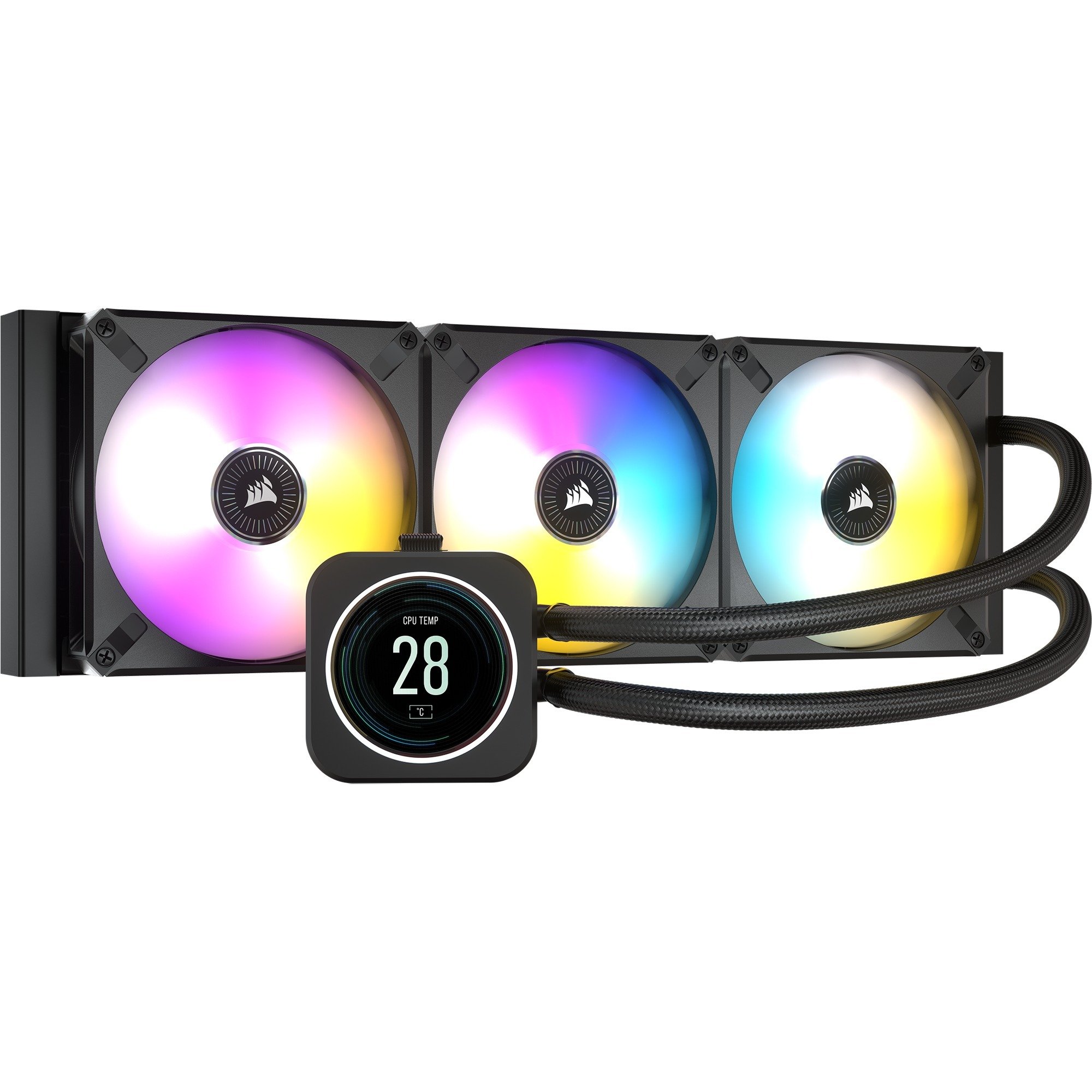 H150i ELITE LCD 360mm, Wasserkühlung