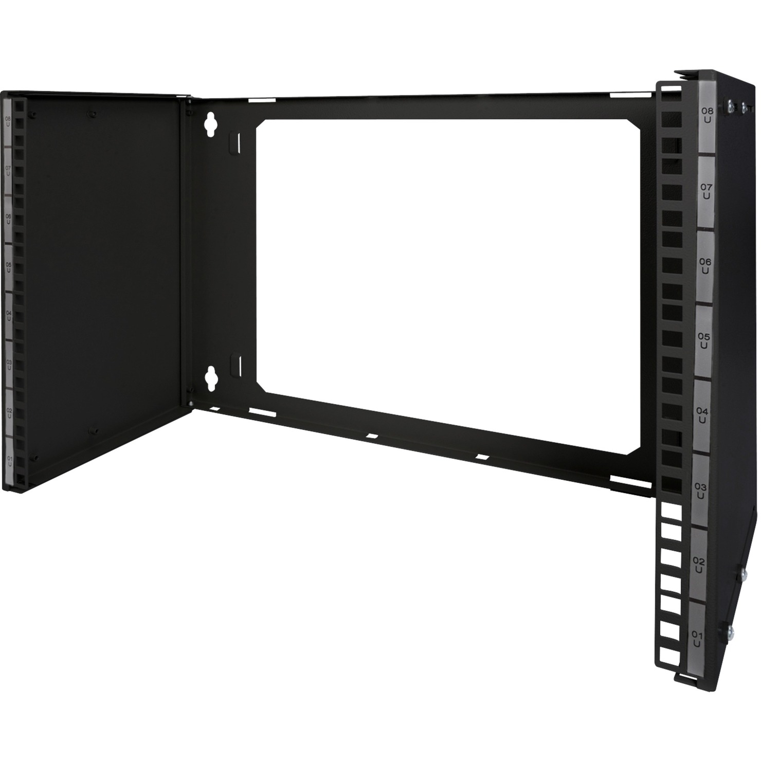 Patch-Halter zur Wandmontage für 483 mm (19") Installationen, Wandhalterung