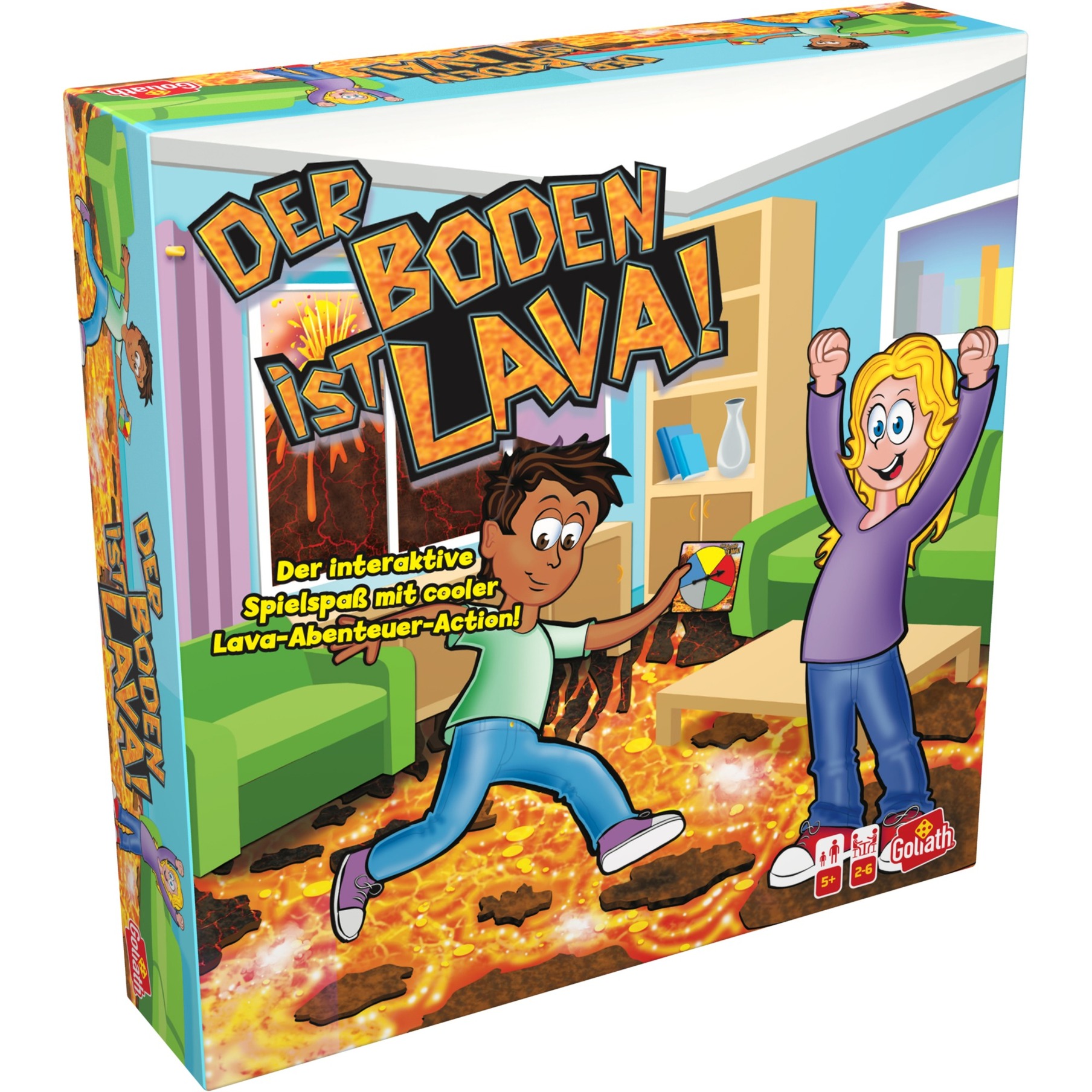 Der Boden ist Lava, Geschicklichkeitsspiel
