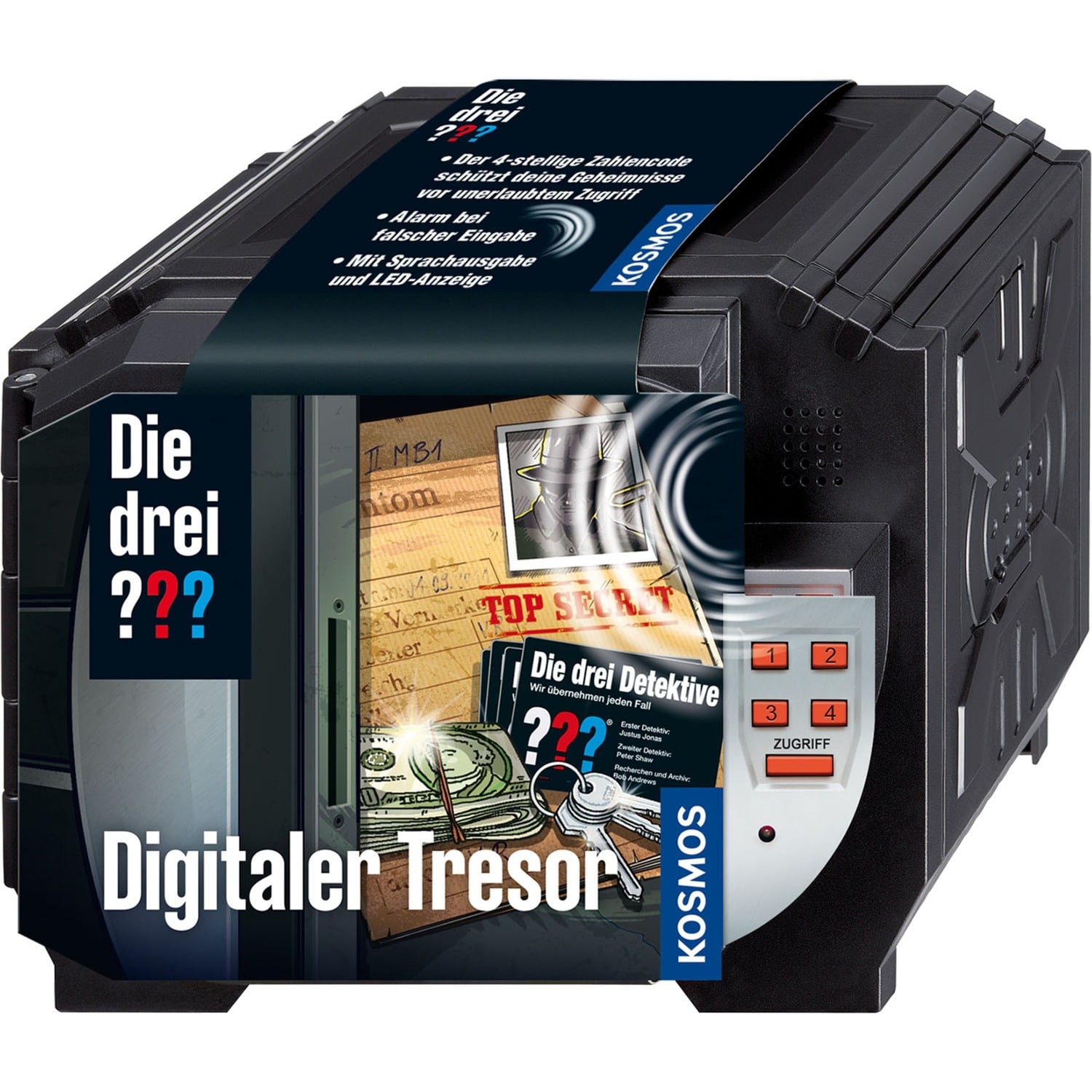Die drei ??? Digitaler Tresor, Detektiv-Sets
