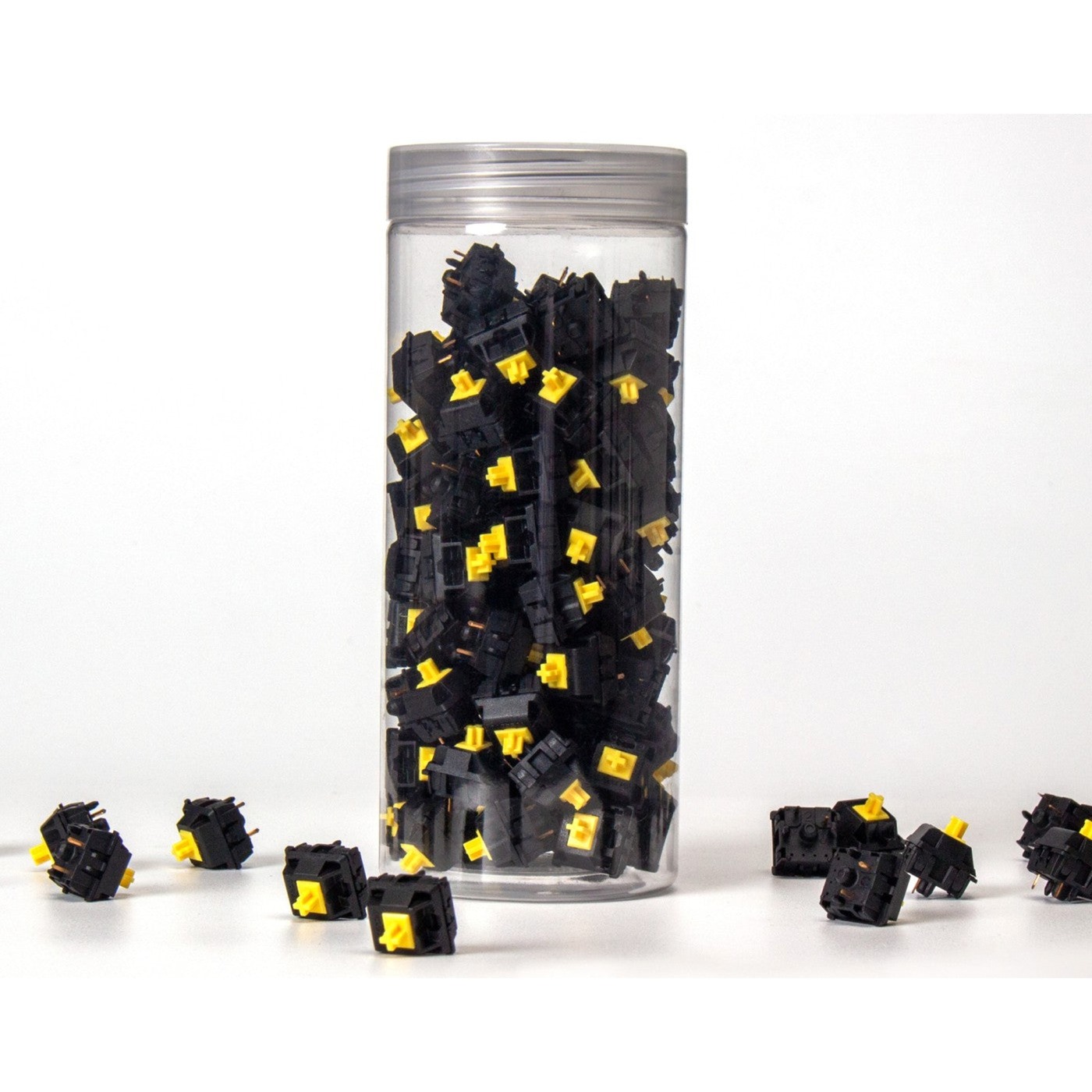 Keychron Gateron KS-3X Full Black Yellow Switch-Set, Tastenschalter | 04895248830795 Keychron Gateron KS-3X Full Black Yellow Switch-Set, Tastenschalter | 04895248830795