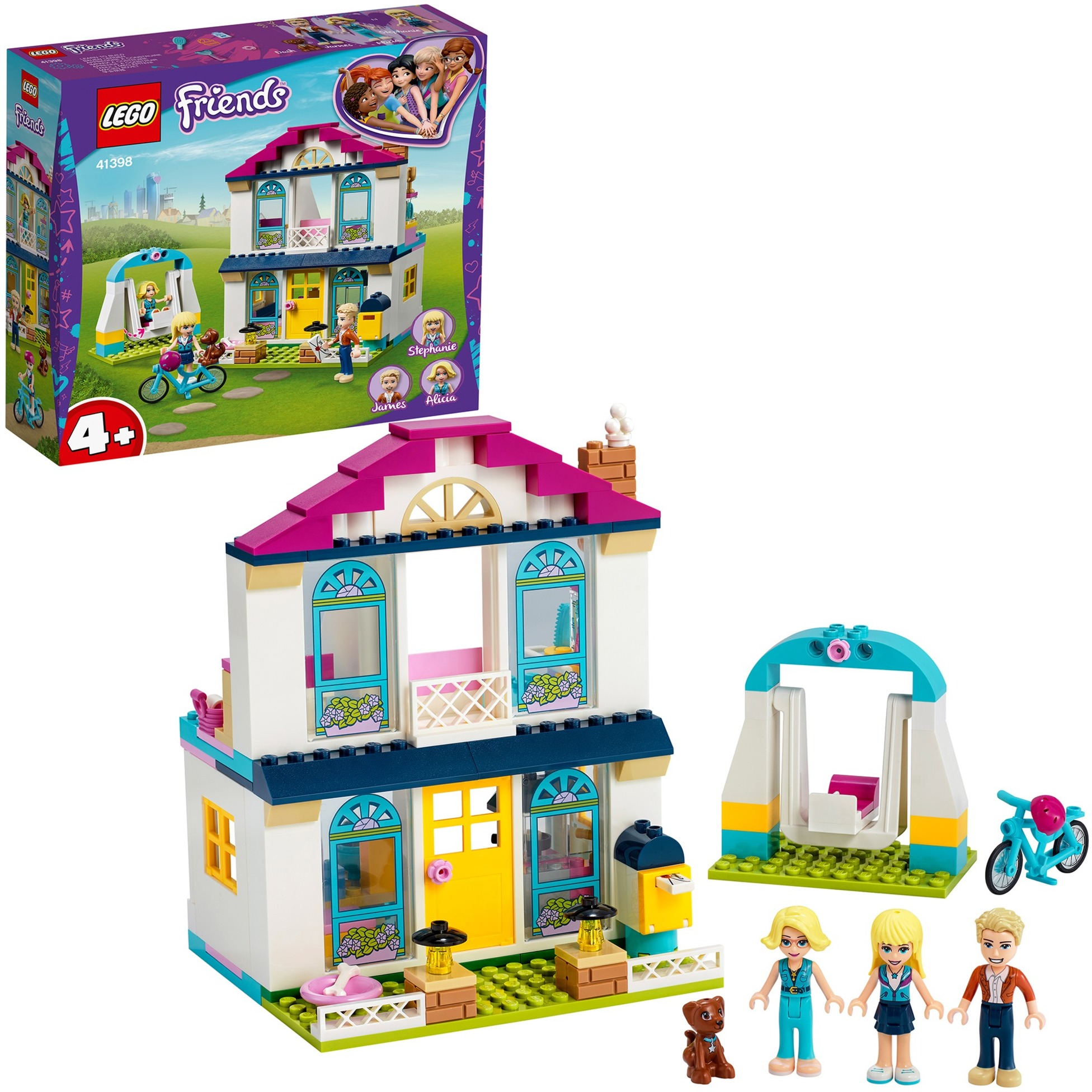 Lego 41398 Friends Stephanies Familienhaus, Konstruktionsspielzeug | 05702016618853 Lego 41398 Friends Stephanies Familienhaus, Konstruktionsspielzeug | 05702016618853