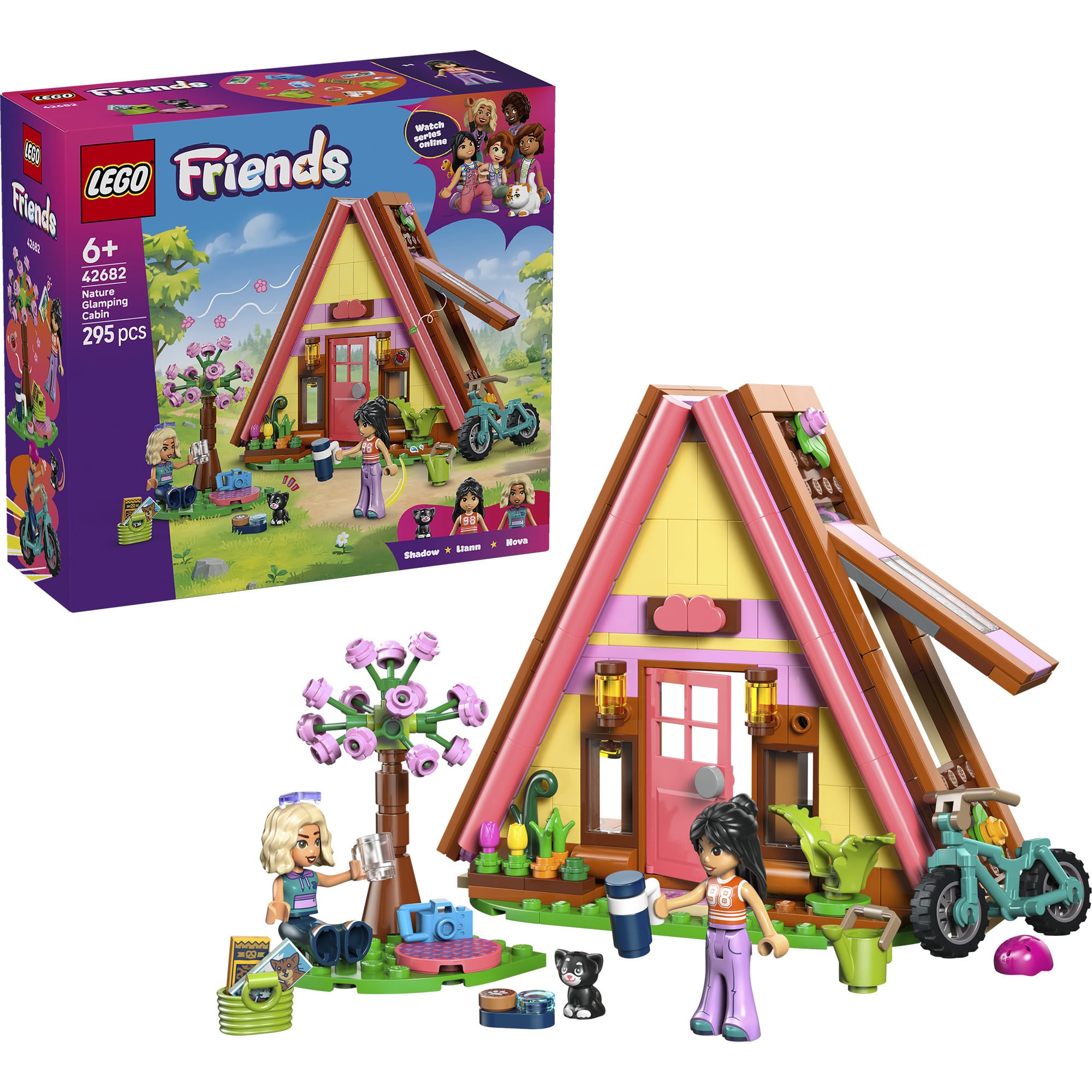 42682 Friends Glampinghütte in freier Natur, Konstruktionsspielzeug