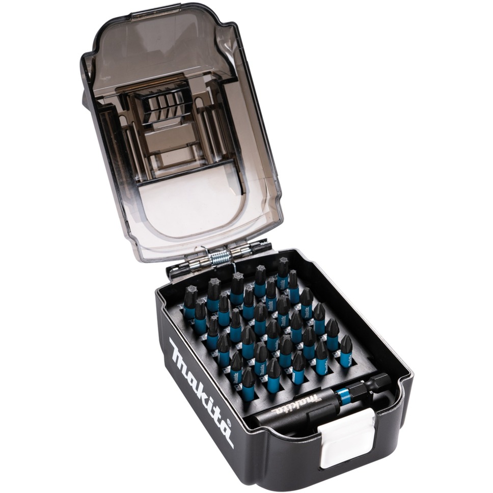Bit-Satz IMPACT BLACK E-03084, 31-teilig