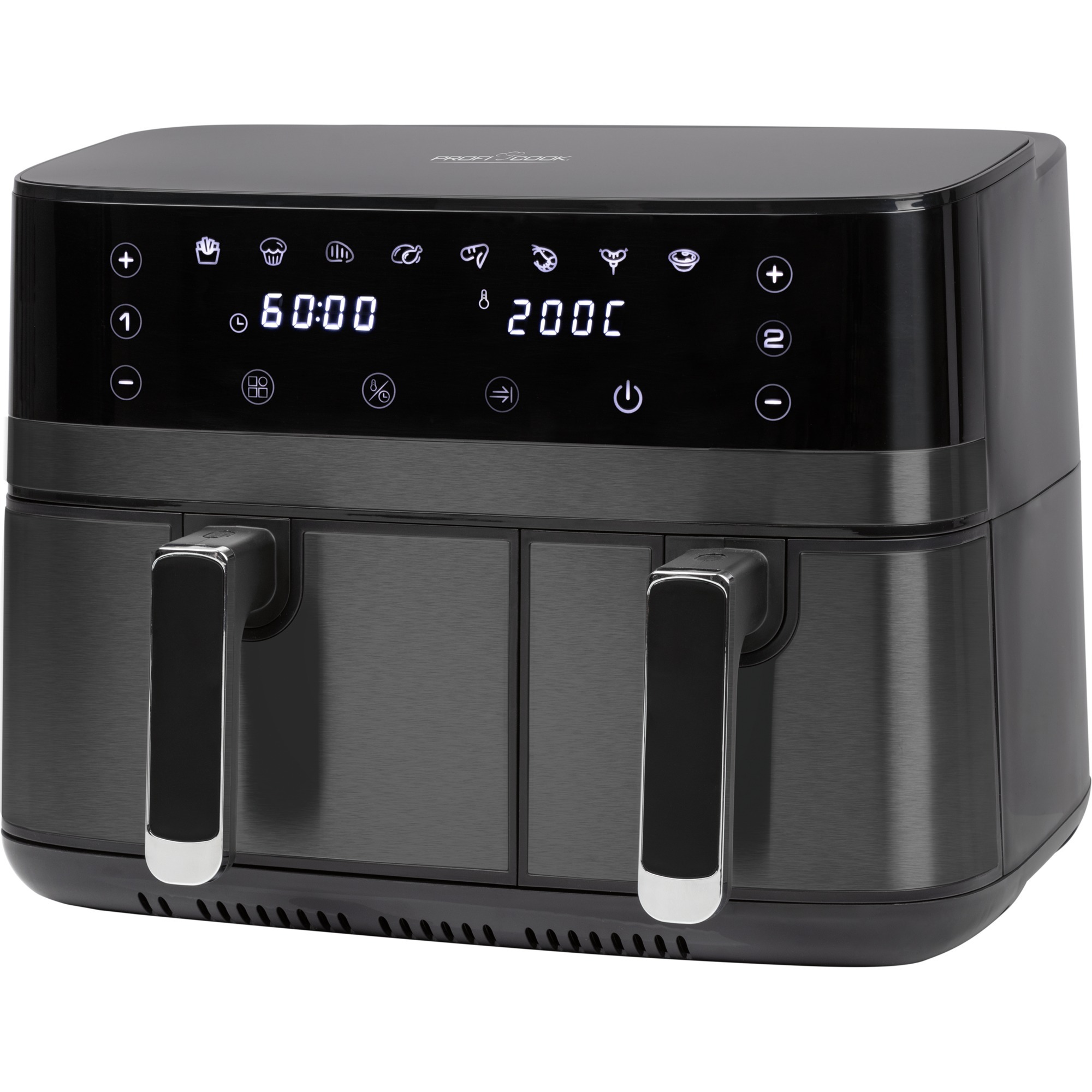 Doppel-Heißluftfritteuse PC-FR 1295 H