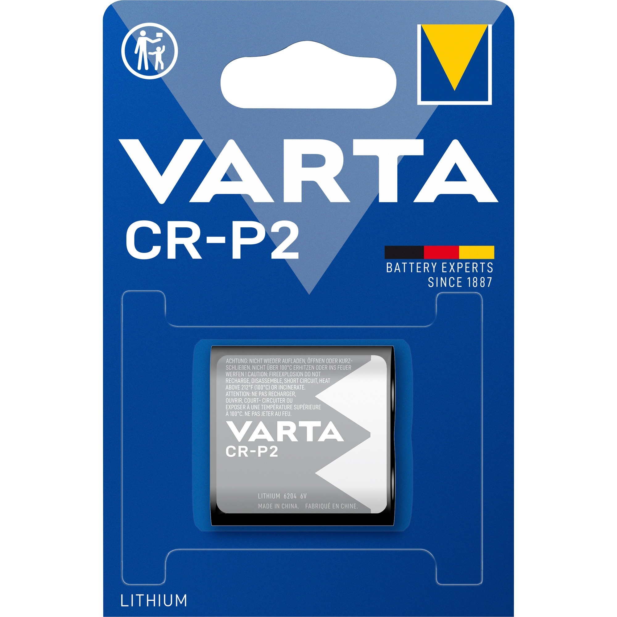 Varta Lithium, Batterie | 04008496537242