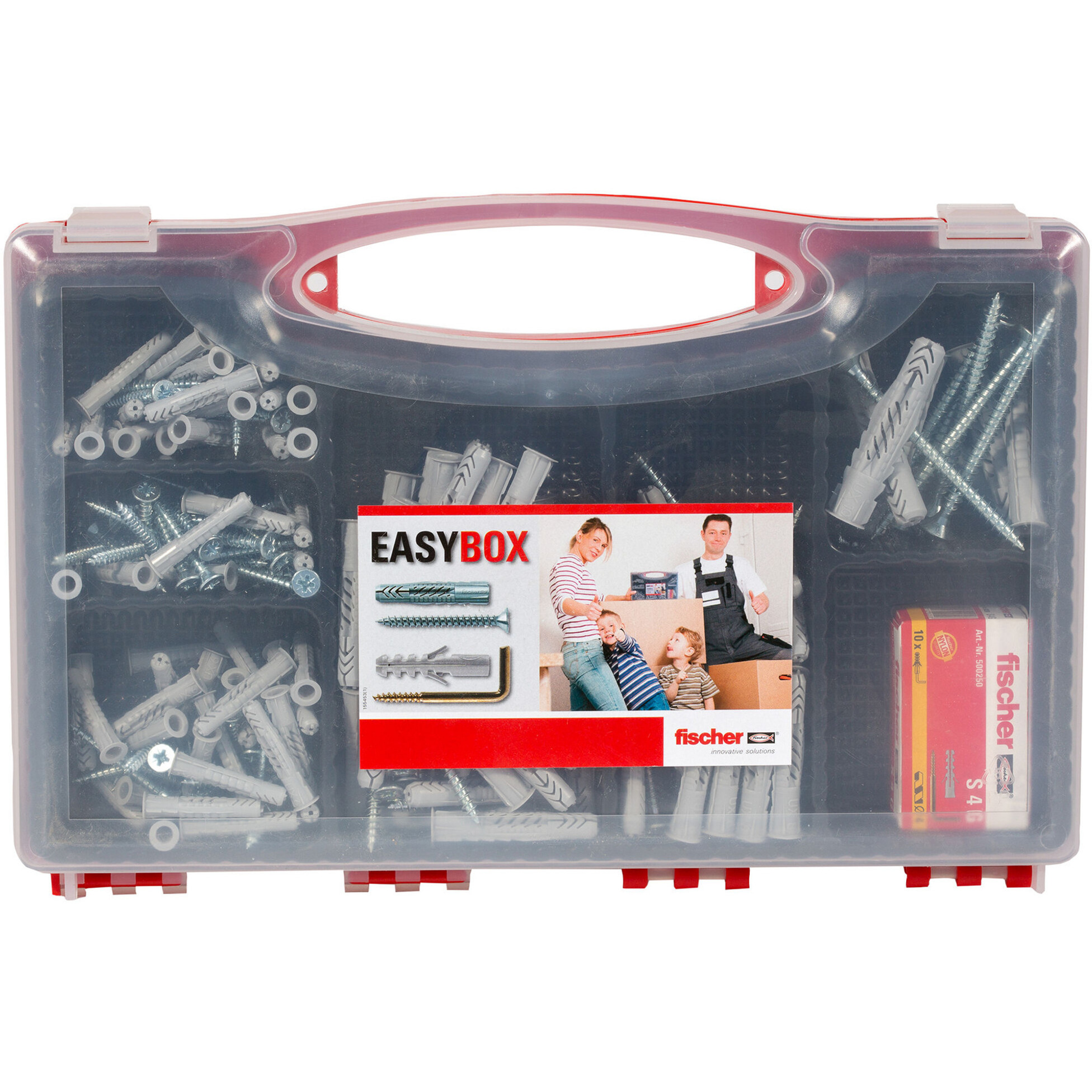 EASY Box Universaldübel UX mit Schrauben