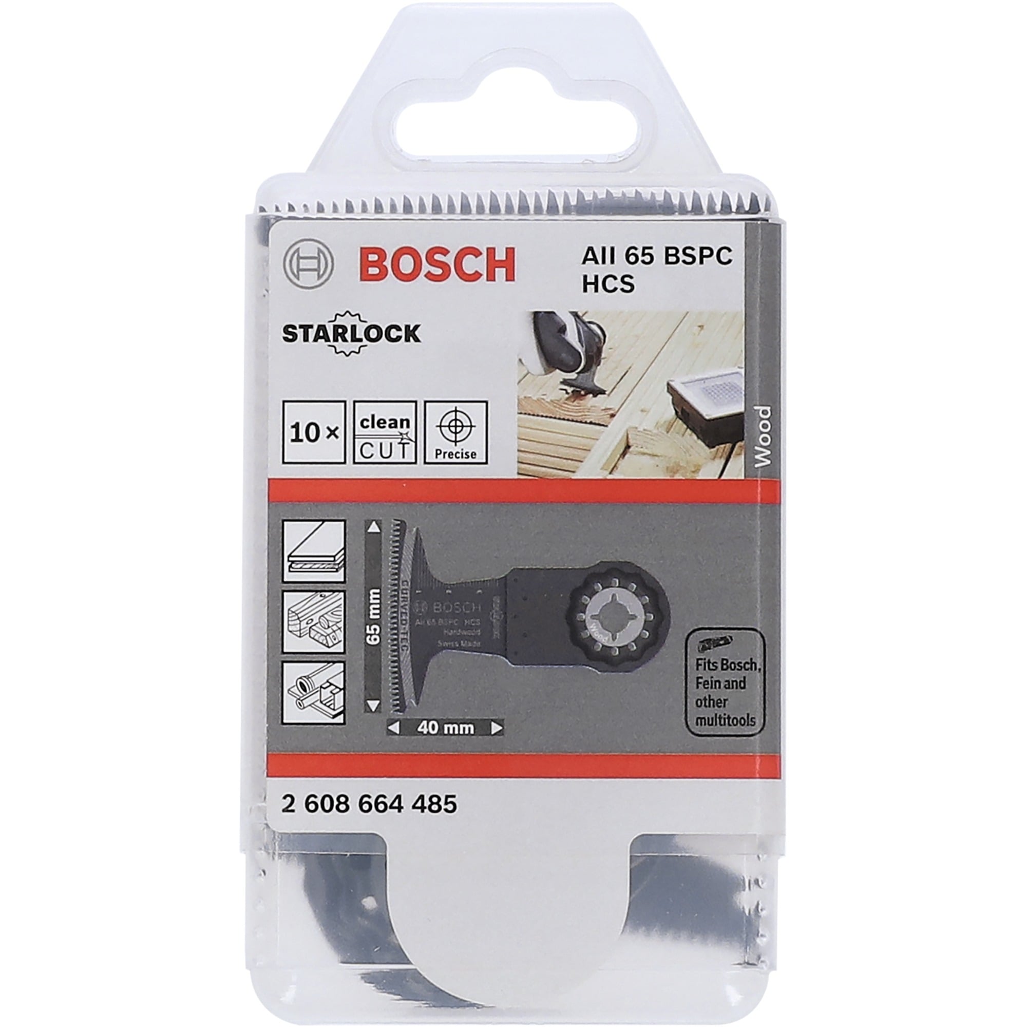 Tauchsägeblatt AII 65 BSPC Hardwood