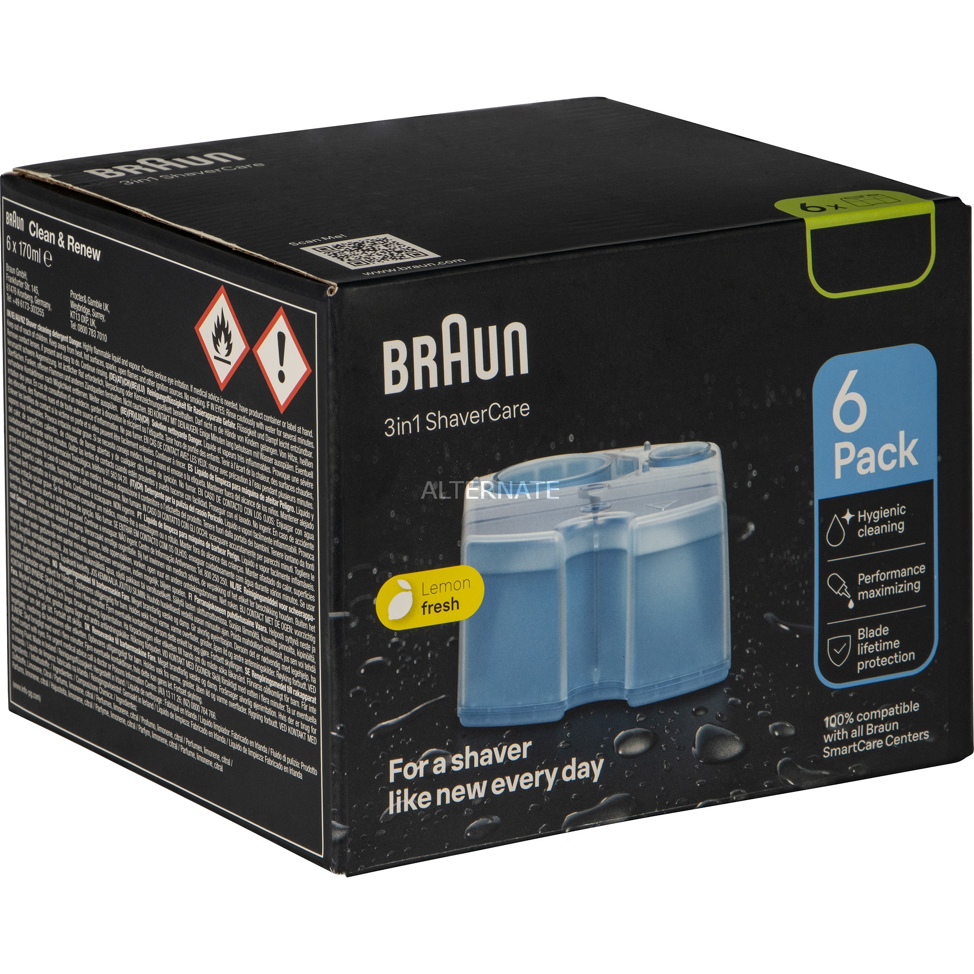 Braun Clean & Renew Reinigungskartusche CCR 2 (5+1er-Pack) | 07500435226356 Braun Clean & Renew Reinigungskartusche CCR 2 (5+1er-Pack) | 07500435226356