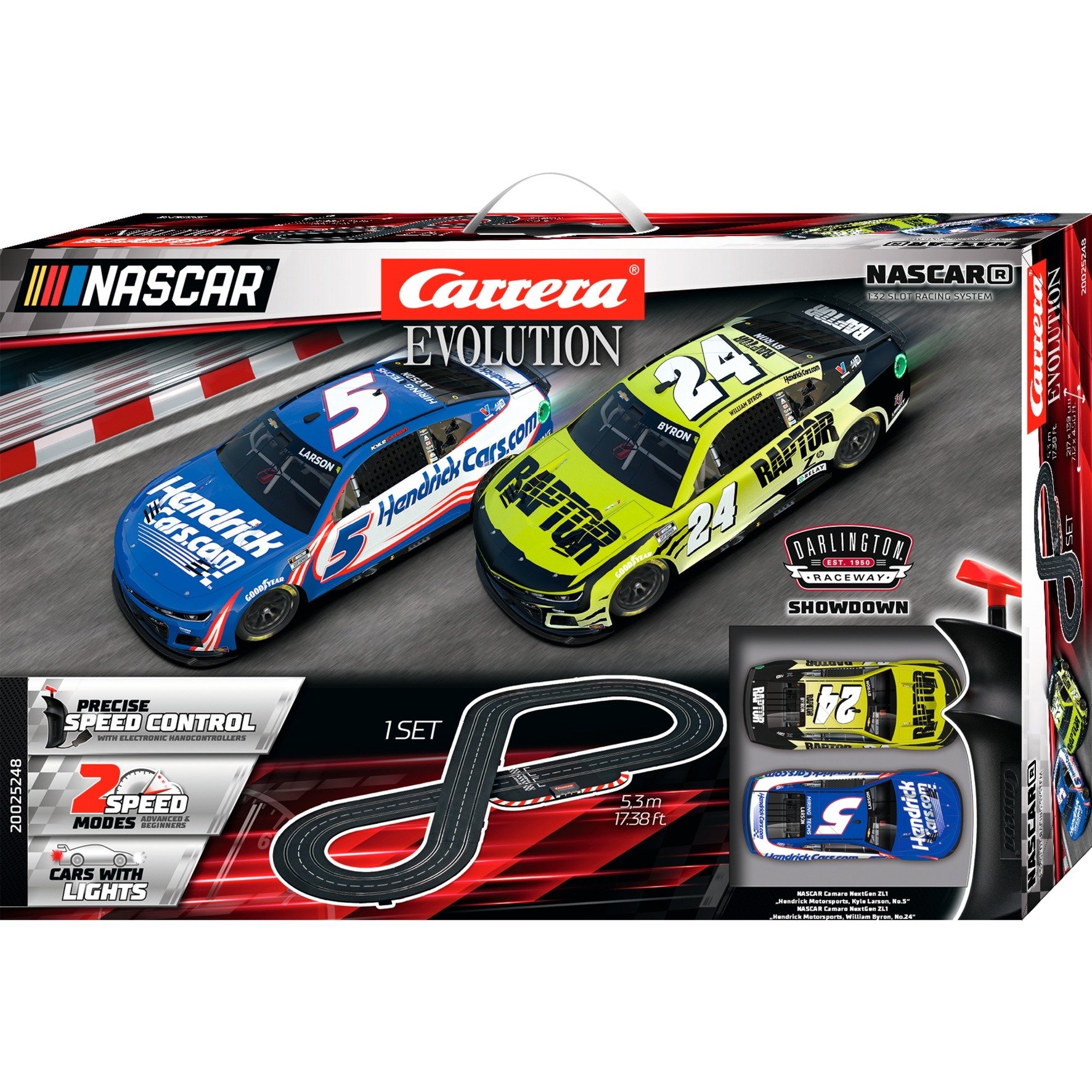 Carrera EVOLUTION Darlington Showdown, Rennbahn | 04007486252486 Carrera EVOLUTION Darlington Showdown, Rennbahn | 04007486252486