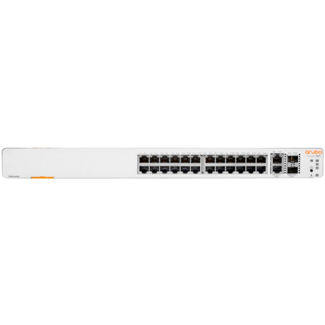 Networking Instant On Switch 24p Gigabit 2 Anschlüsse 10GBT 2p SFP+ 1960