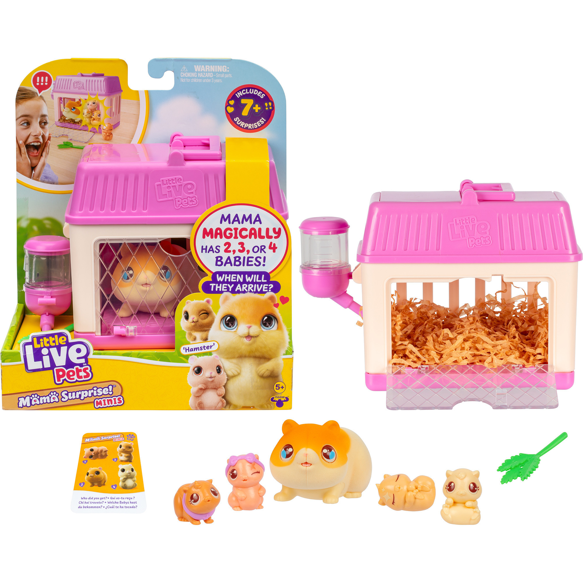 Little Live Pets - Mama Surprise S4 Mini Playset Hamster, Spielfigur