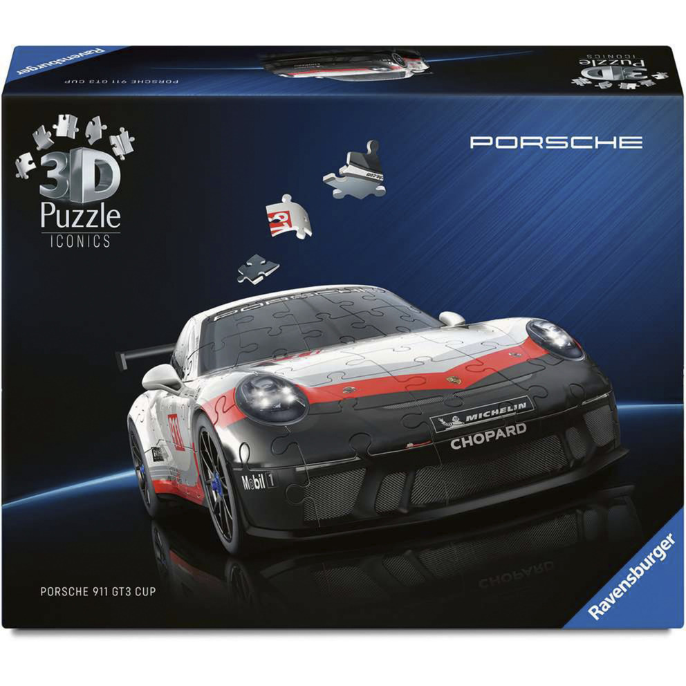 3D Puzzle Iconics: Porsche 911 GT3 Cup