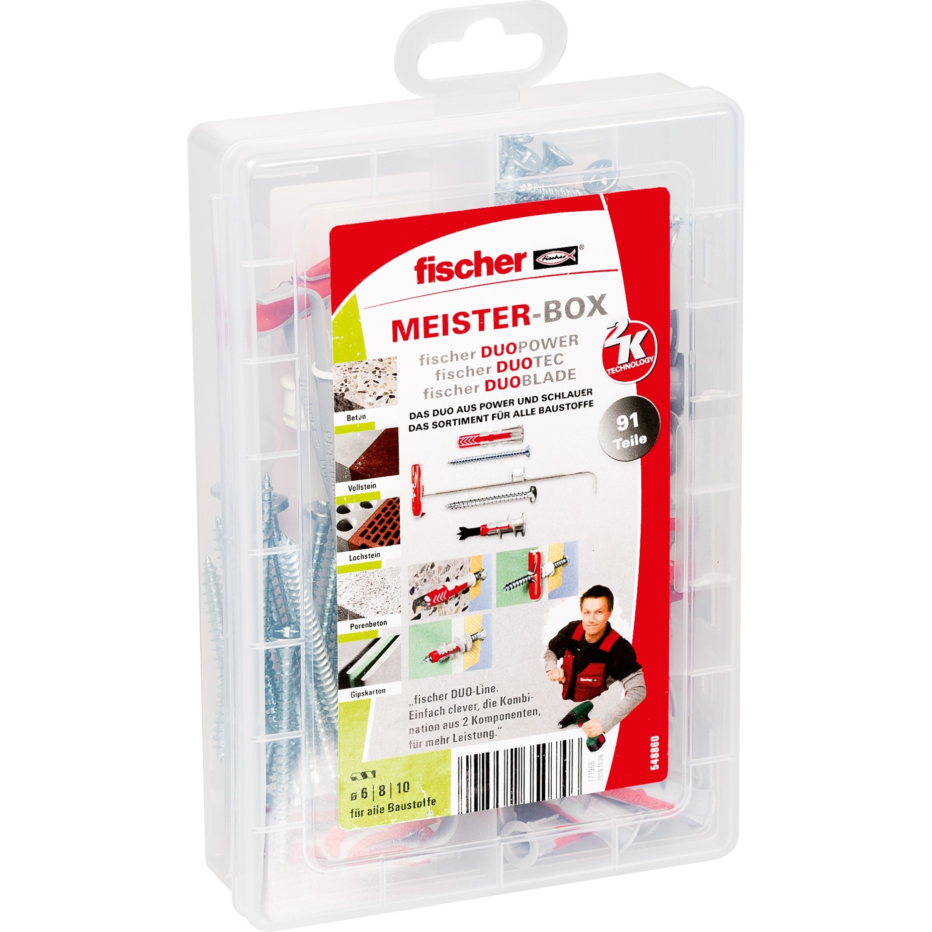 Dübel DuoLine Meister-Box