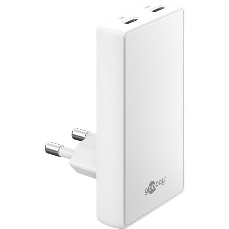 USB-C PD GaN 90° Dual-Schnelladegerät 65 W