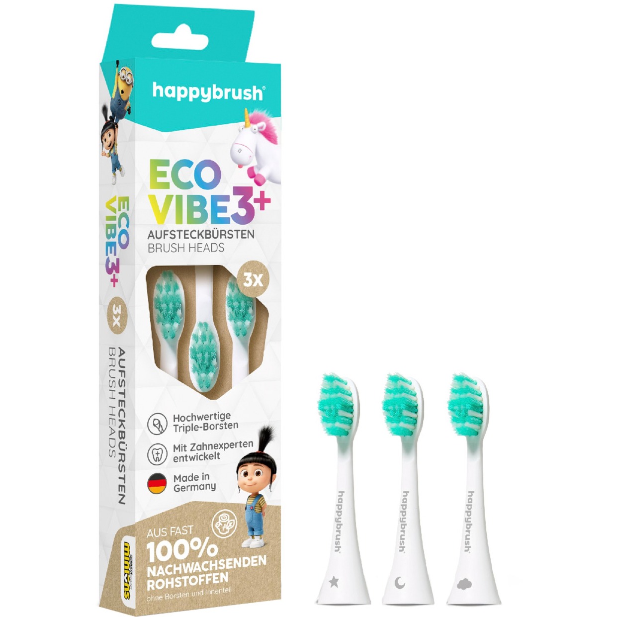 ECO VIBE KIDS Aufsteckbürsten Agnes