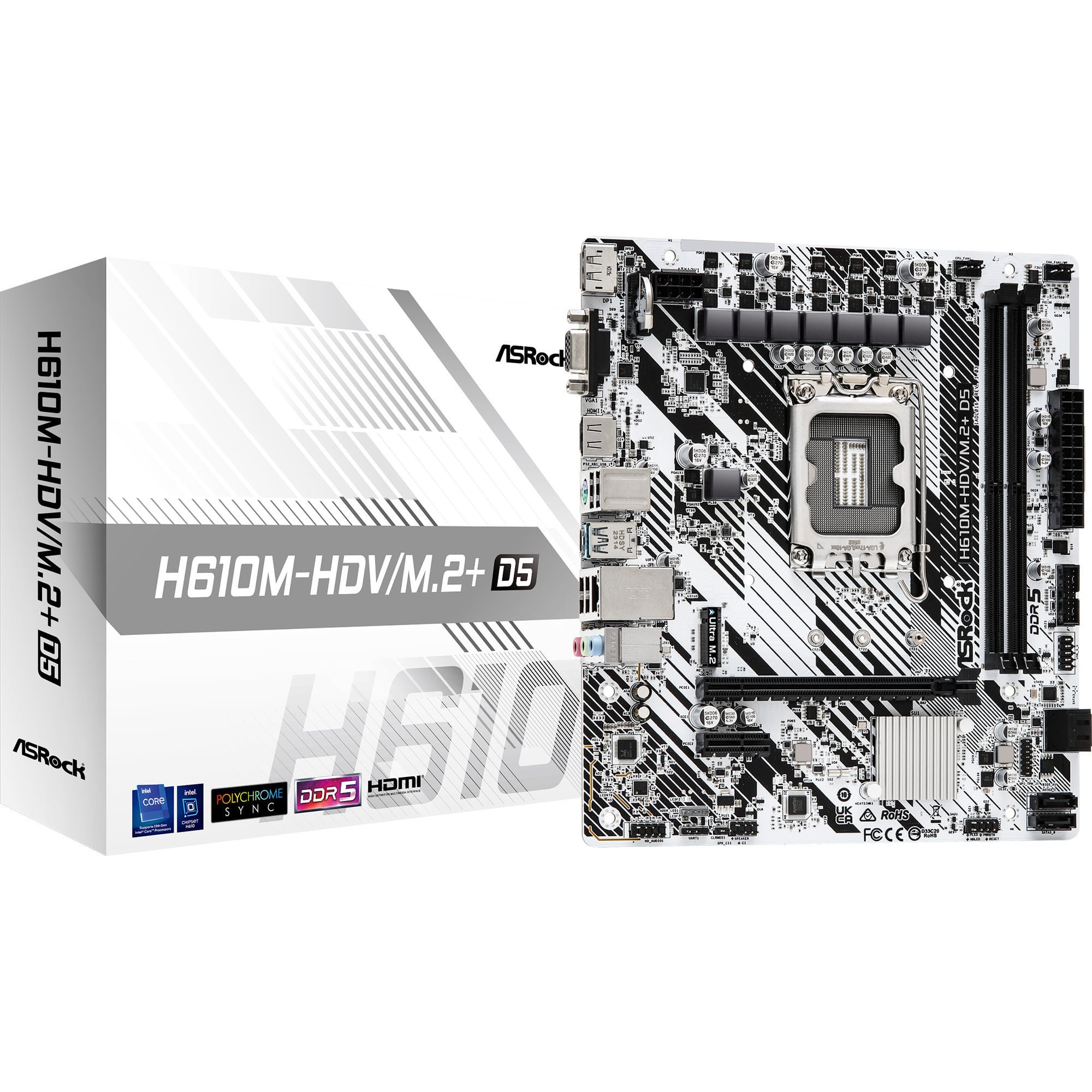 H610M-HDV/M.2+ D5, Mainboard