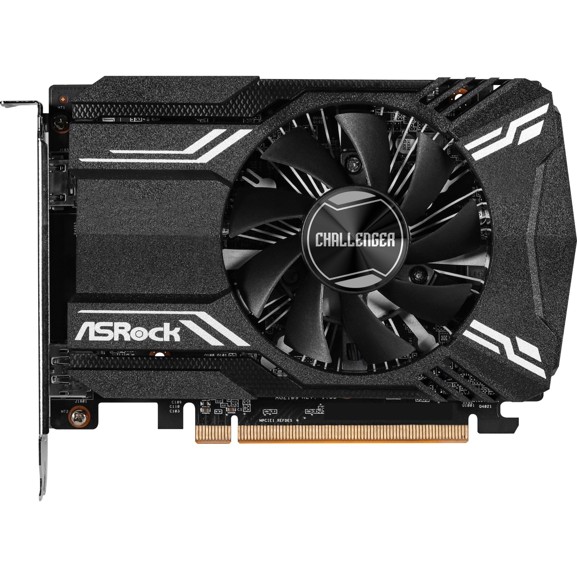 ASRock Radeon RX 6400 Challenger ITX, Grafikkarte RDNA 2, GDDR6, 1x ...