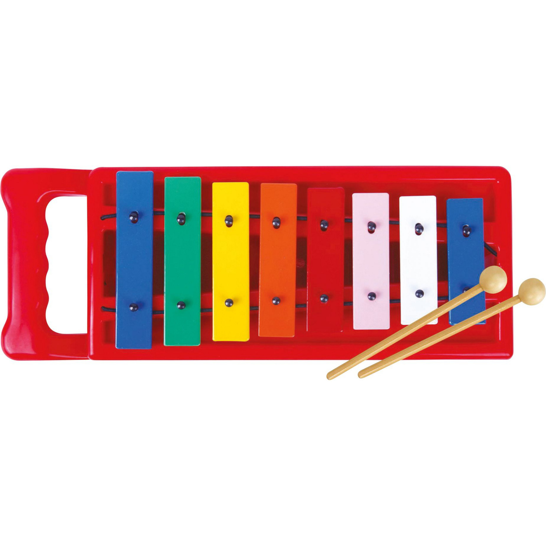 Metallophon mit acht Noten, 29 Zentimeter