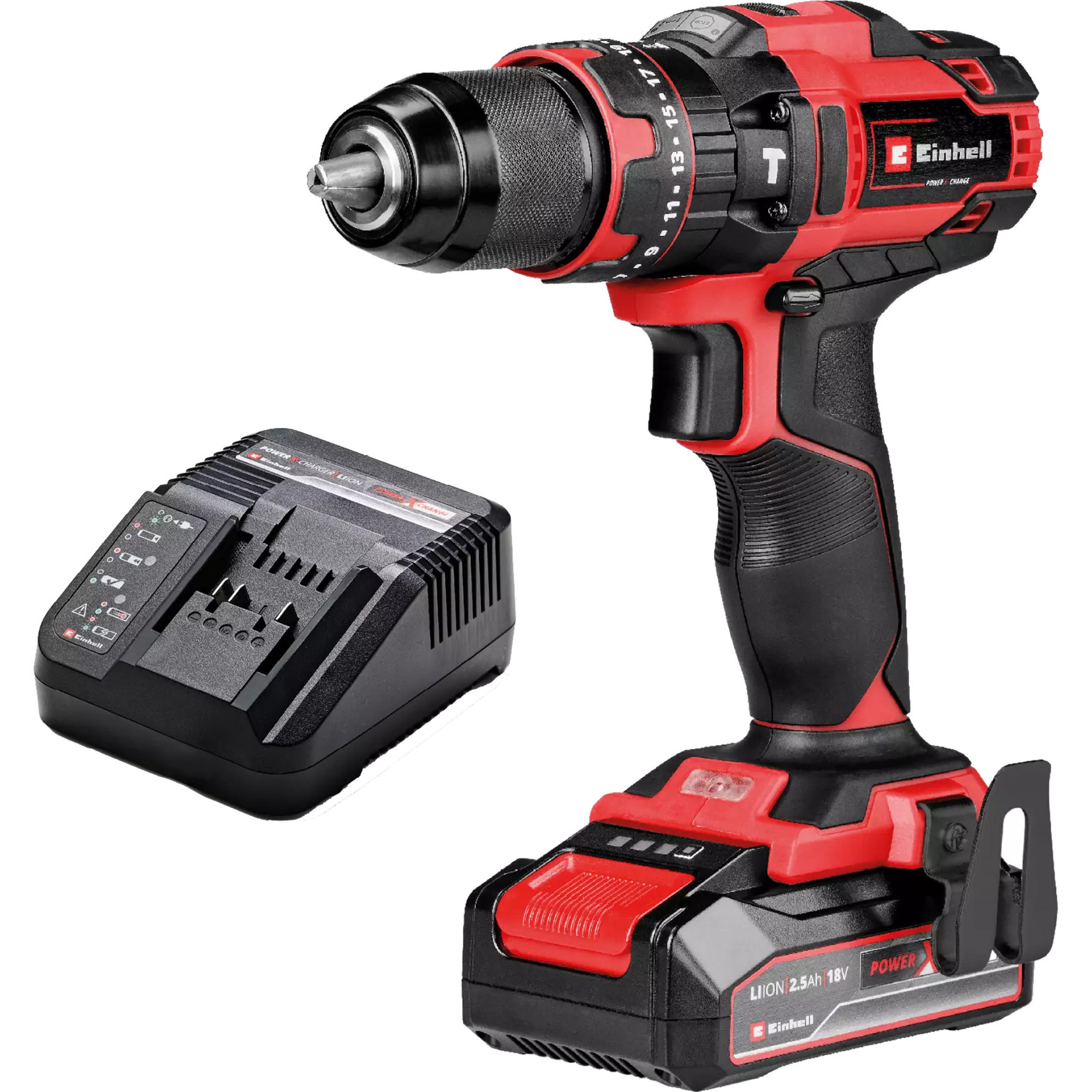 Power X-Change Akku-Schlagbohrschrauber TE-CD 18/44 Li-i, 18Volt