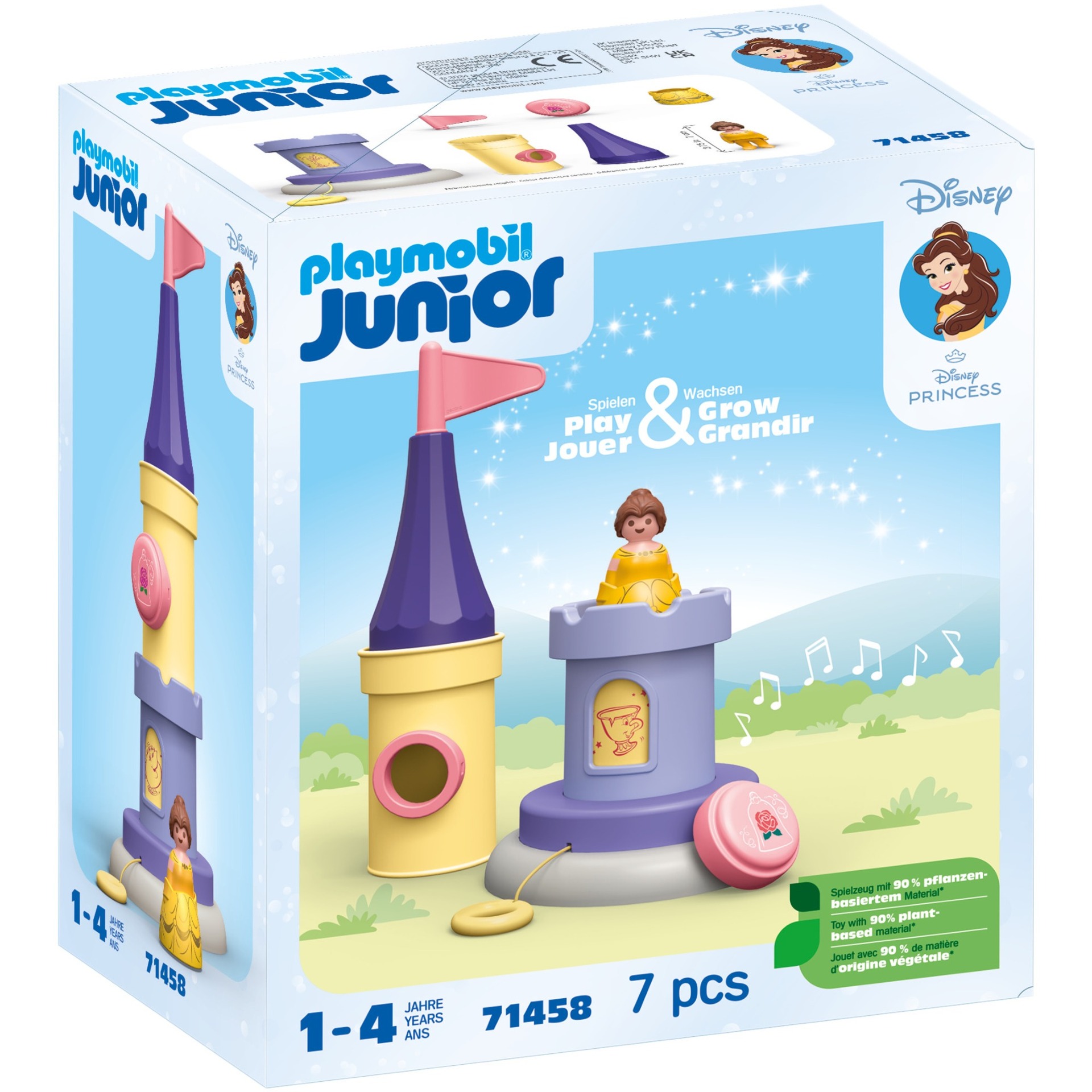 PLAYMOBIL 71458 Junior & Disney: Belles Spielturm mit Melodie, Konstruktionsspielzeug | 04008789714589 PLAYMOBIL 71458 Junior & Disney: Belles Spielturm mit Melodie, Konstruktionsspielzeug | 04008789714589