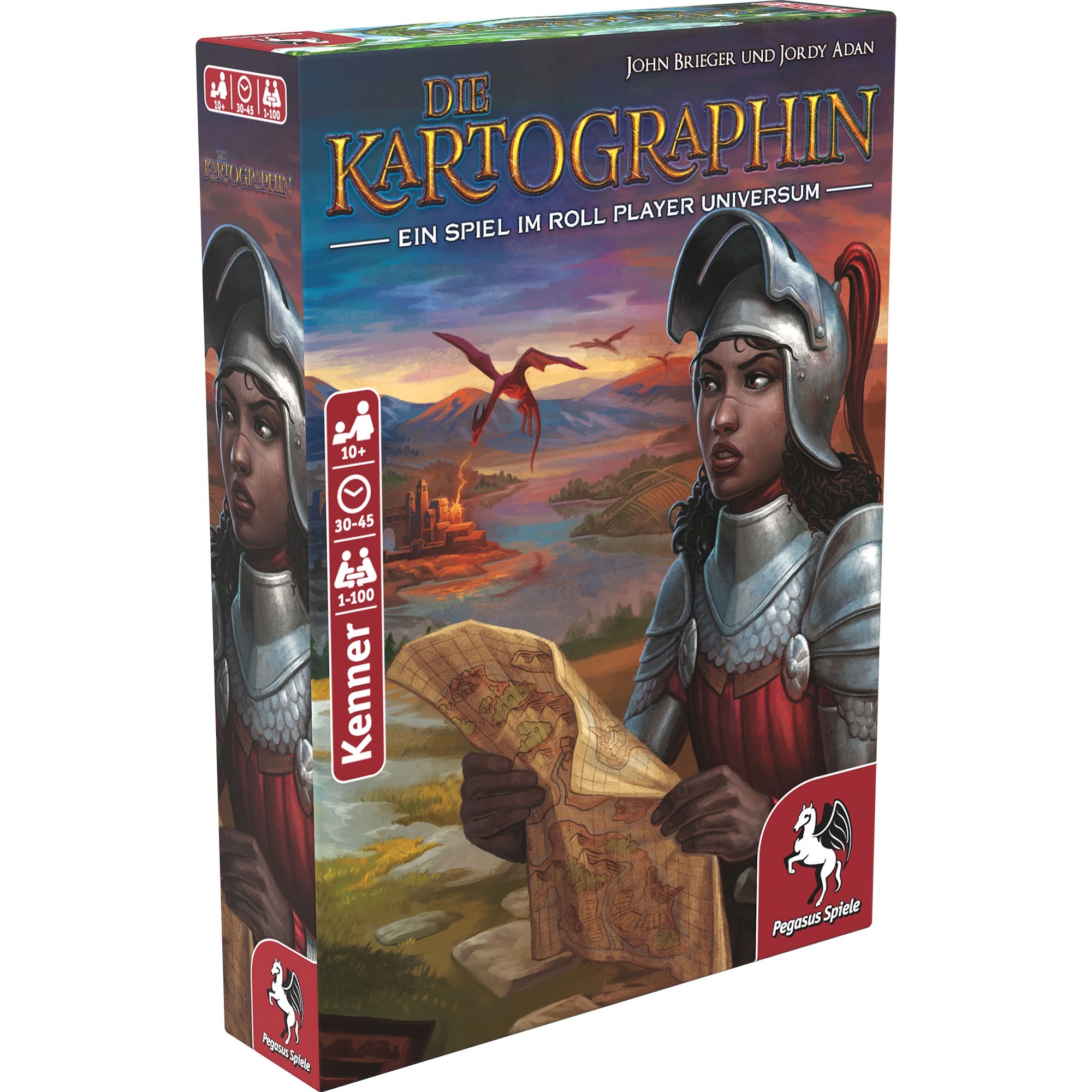 Pegasus Die Kartographin, Brettspiel | 04250231726491