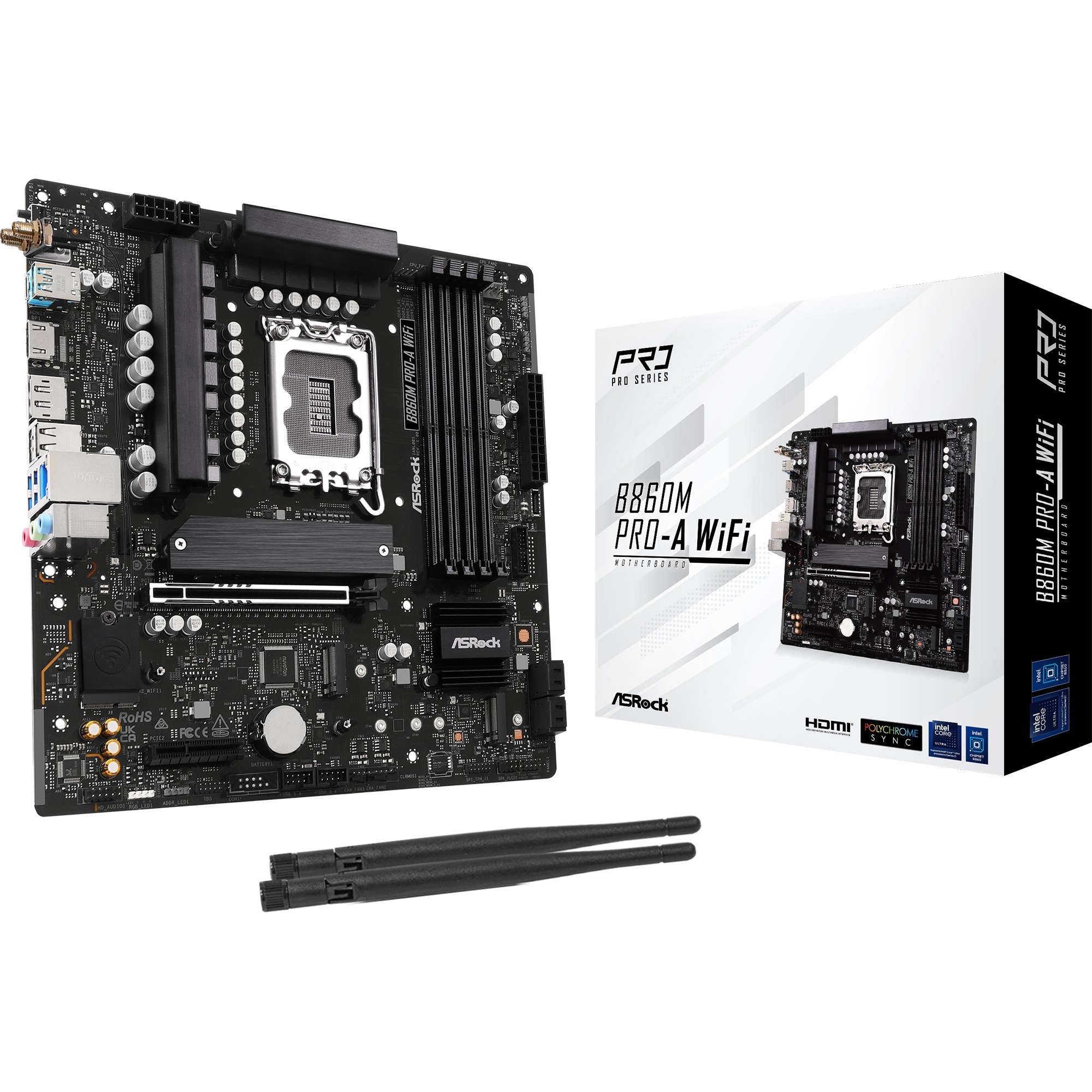 B860M Pro-A WiFi, Mainboard