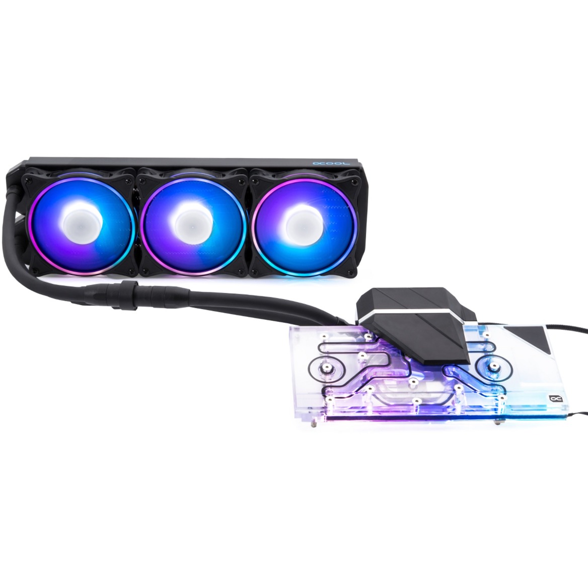 Alphacool Eiswolf 2 AIO – 360mm RTX 3090/3080 mit Backplate (Reference), Wasserkühlung | 04250197119313 Alphacool Eiswolf 2 AIO – 360mm RTX 3090/3080 mit Backplate (Reference), Wasserkühlung | 04250197119313