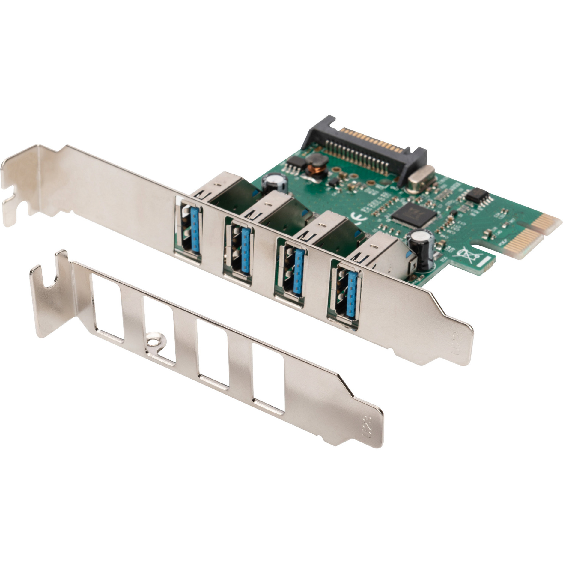 4-Port USB 3.0 PCIe, Schnittstellenkarte