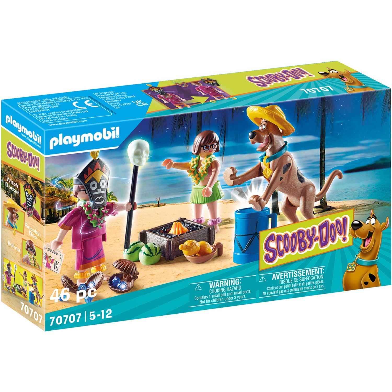70707 SCOOBY-DOO! Abenteuer mit Witch Doctor, Konstruktionsspielzeug