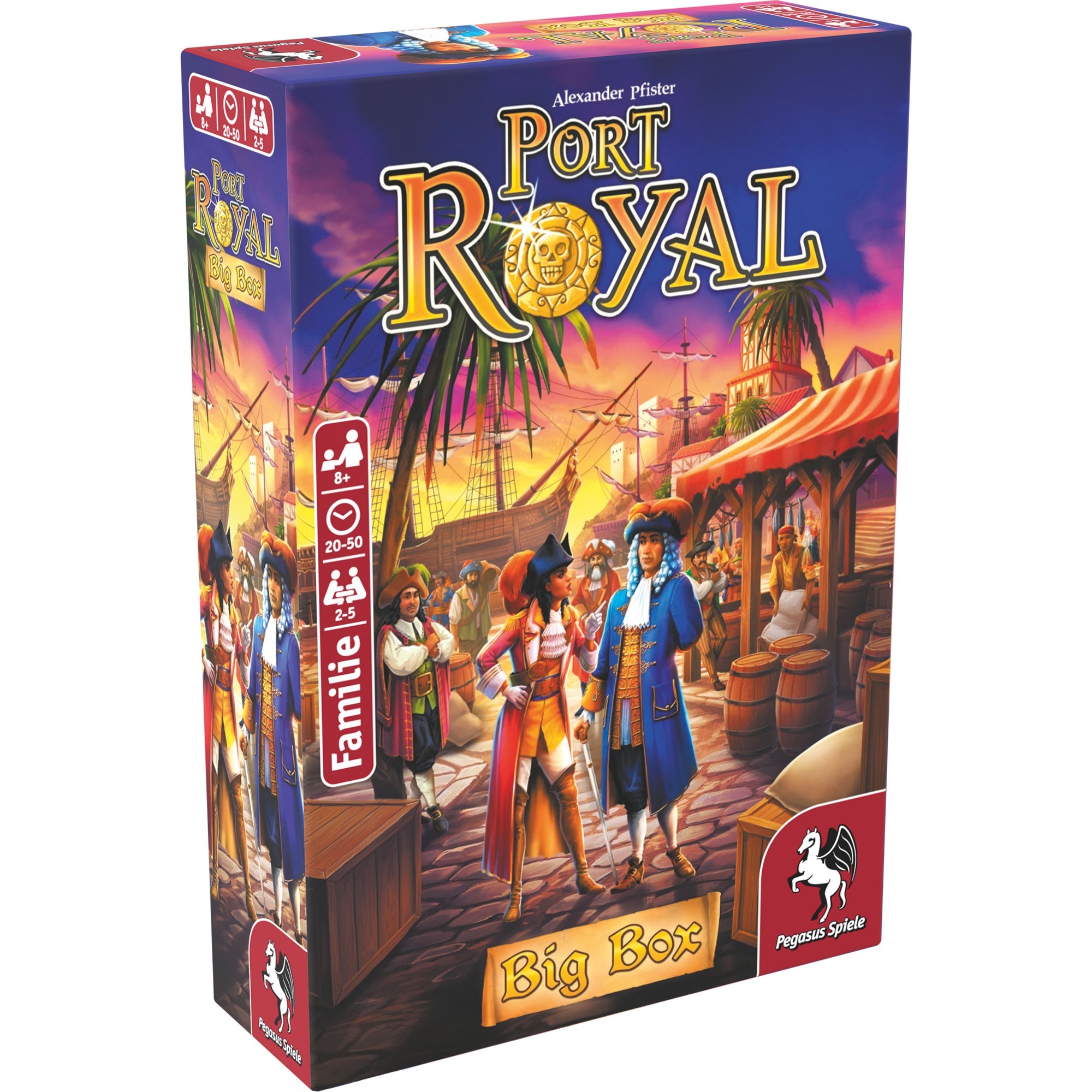 Pegasus Port Royal Big Box, Kartenspiel | 04250231728914