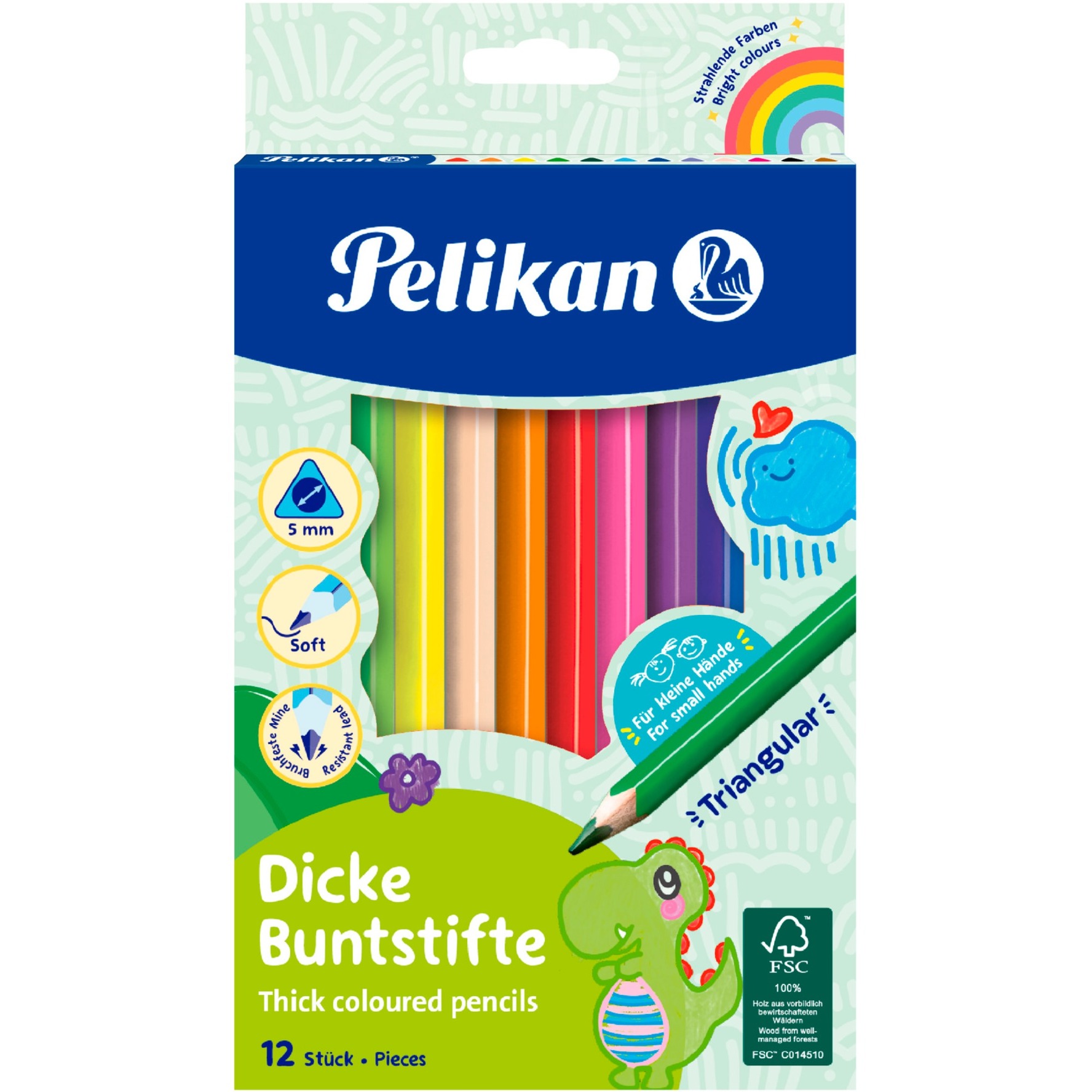 Pelikan Buntstifte D12D, Set | 04012700724038 Pelikan Buntstifte D12D, Set | 04012700724038
