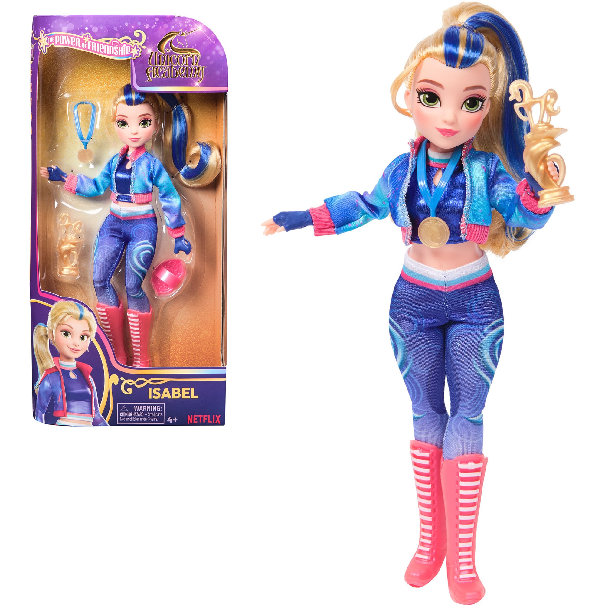 Unicorn Academy - Ankleidepuppe Isabel