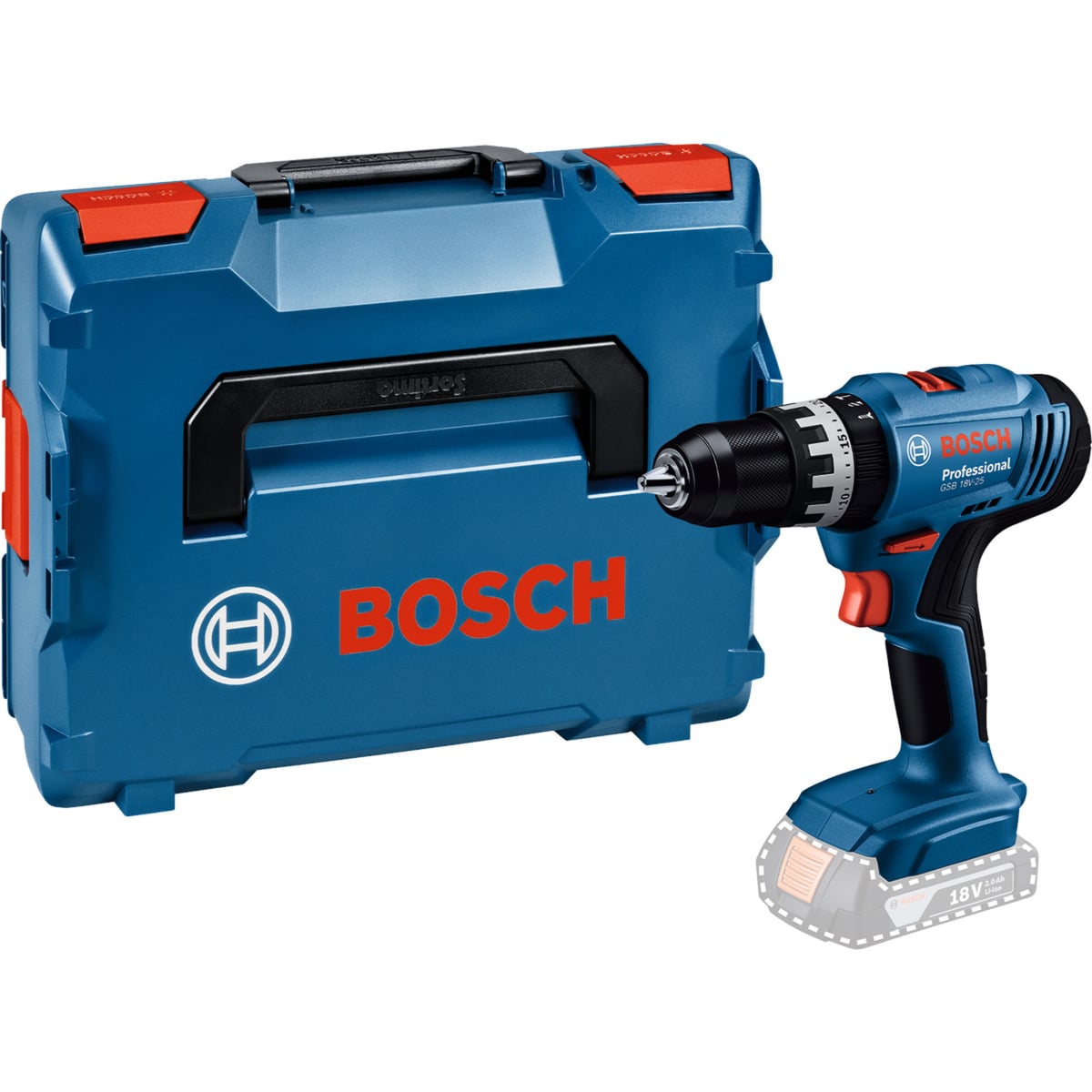 Akku-Schlagbohrschrauber GSB 18V-25  Professional solo, 18Volt