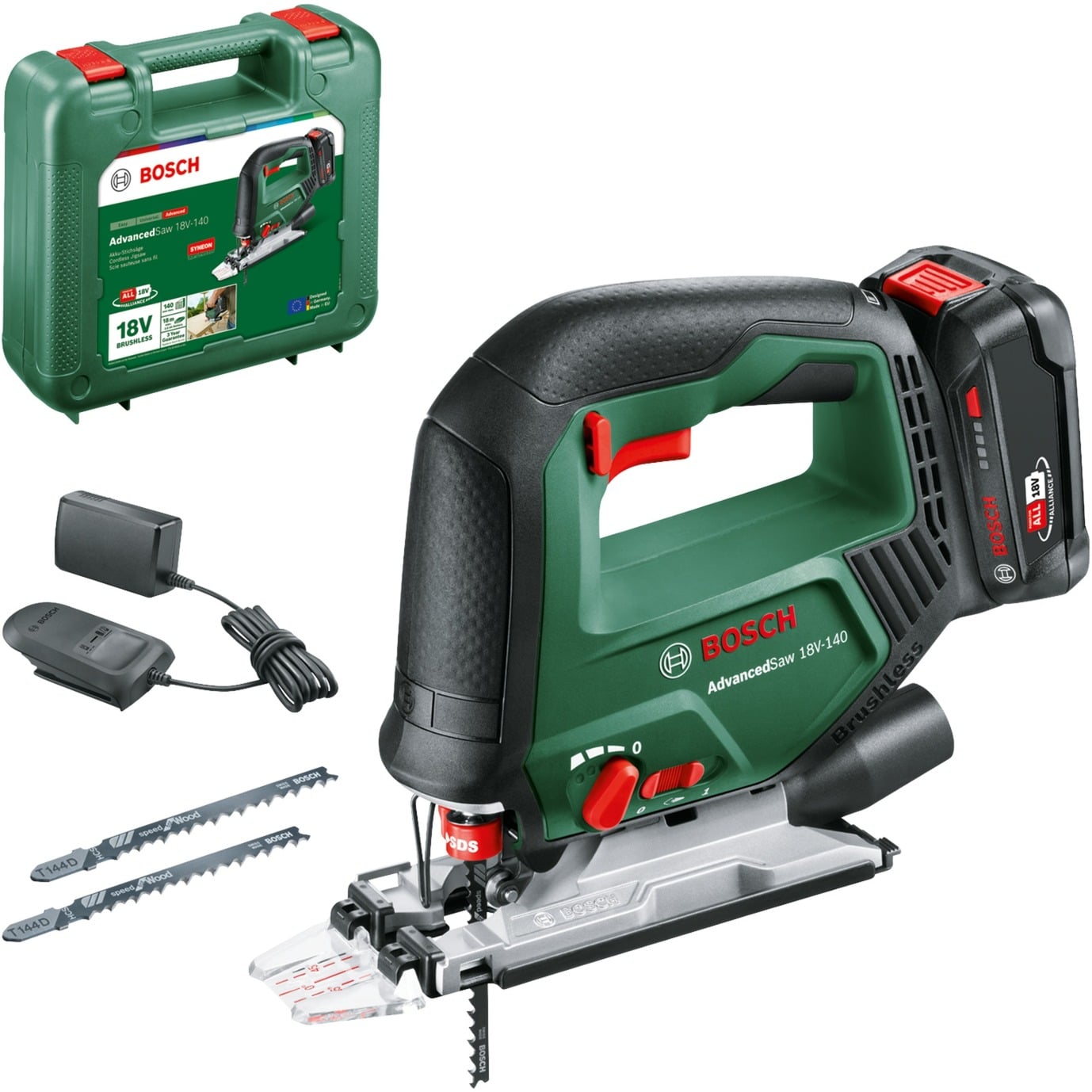 Akku-Stichsäge AdvancedSaw 18V-140, 18Volt