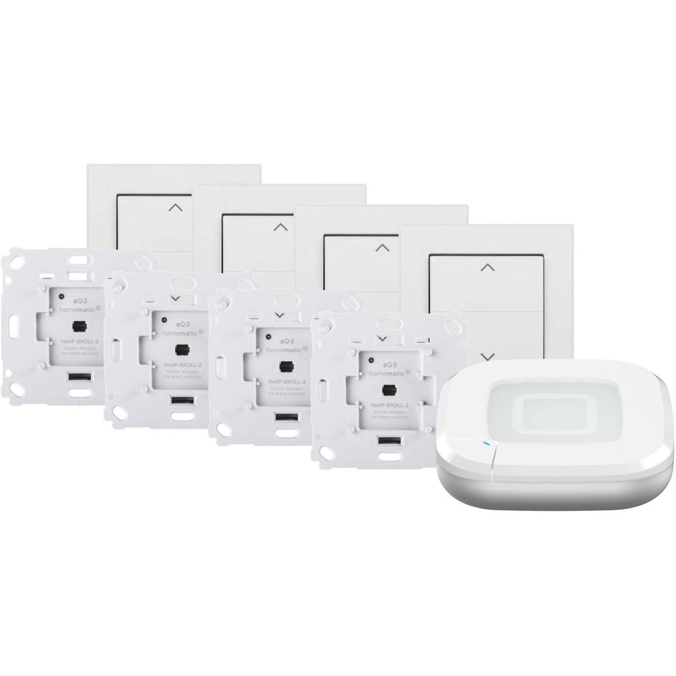 Starter Set Rollladensteuerung für 4 Rollläden, Steuermodul