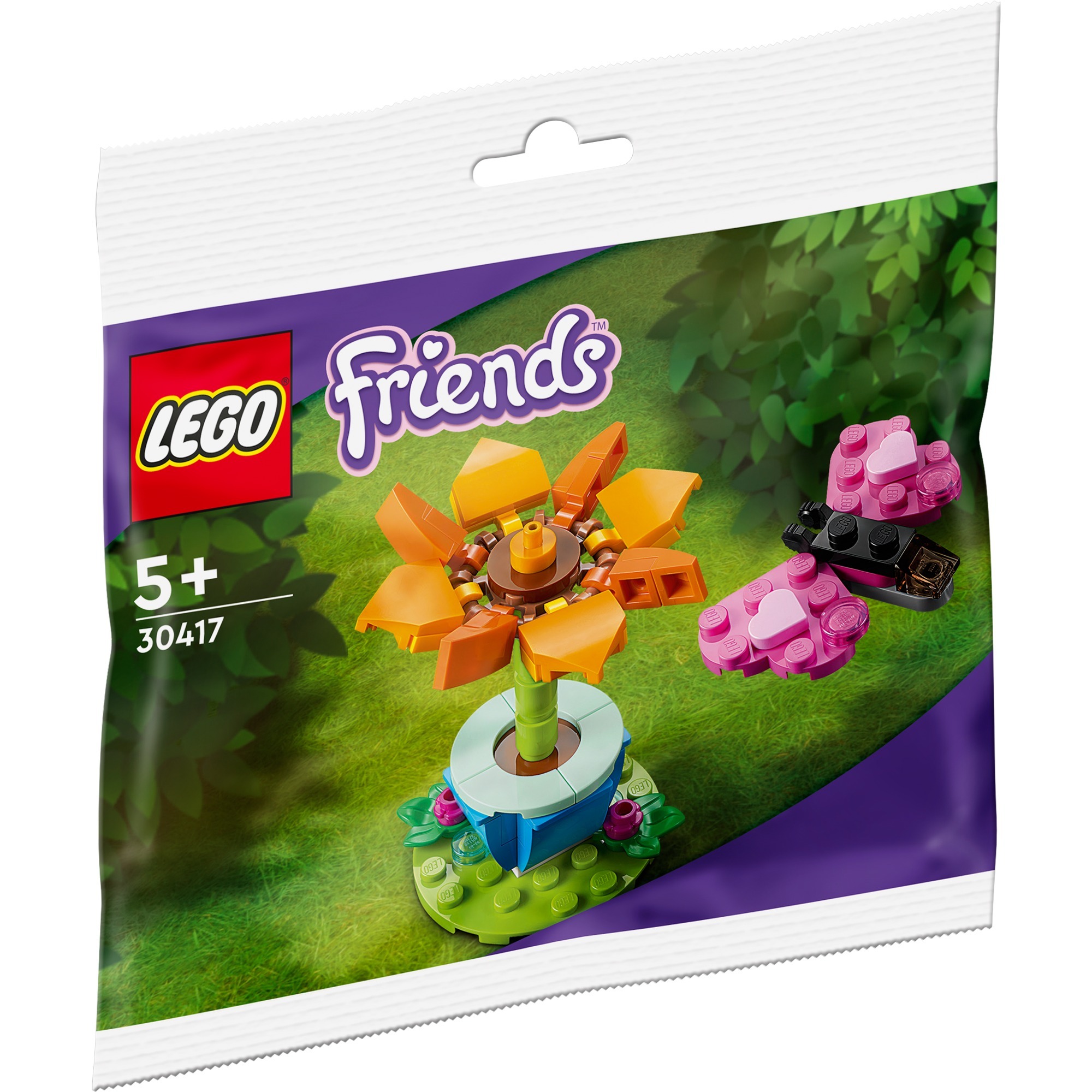 30417 Friends Gartenblume und Schmetterling, Konstruktionsspielzeug