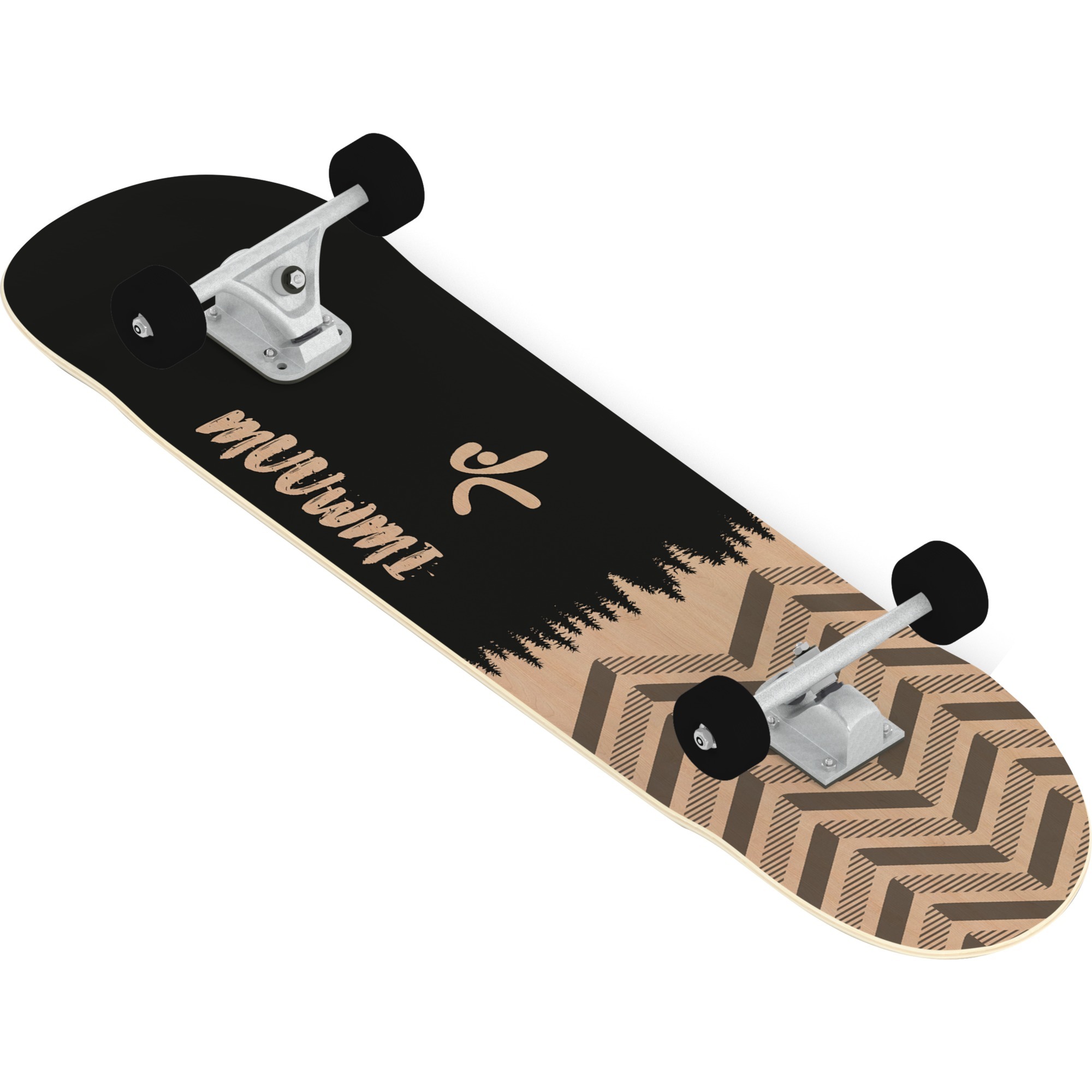 Muuwmi Skateboard Abec 7 Forest | 04260341185415 Muuwmi Skateboard Abec 7 Forest | 04260341185415