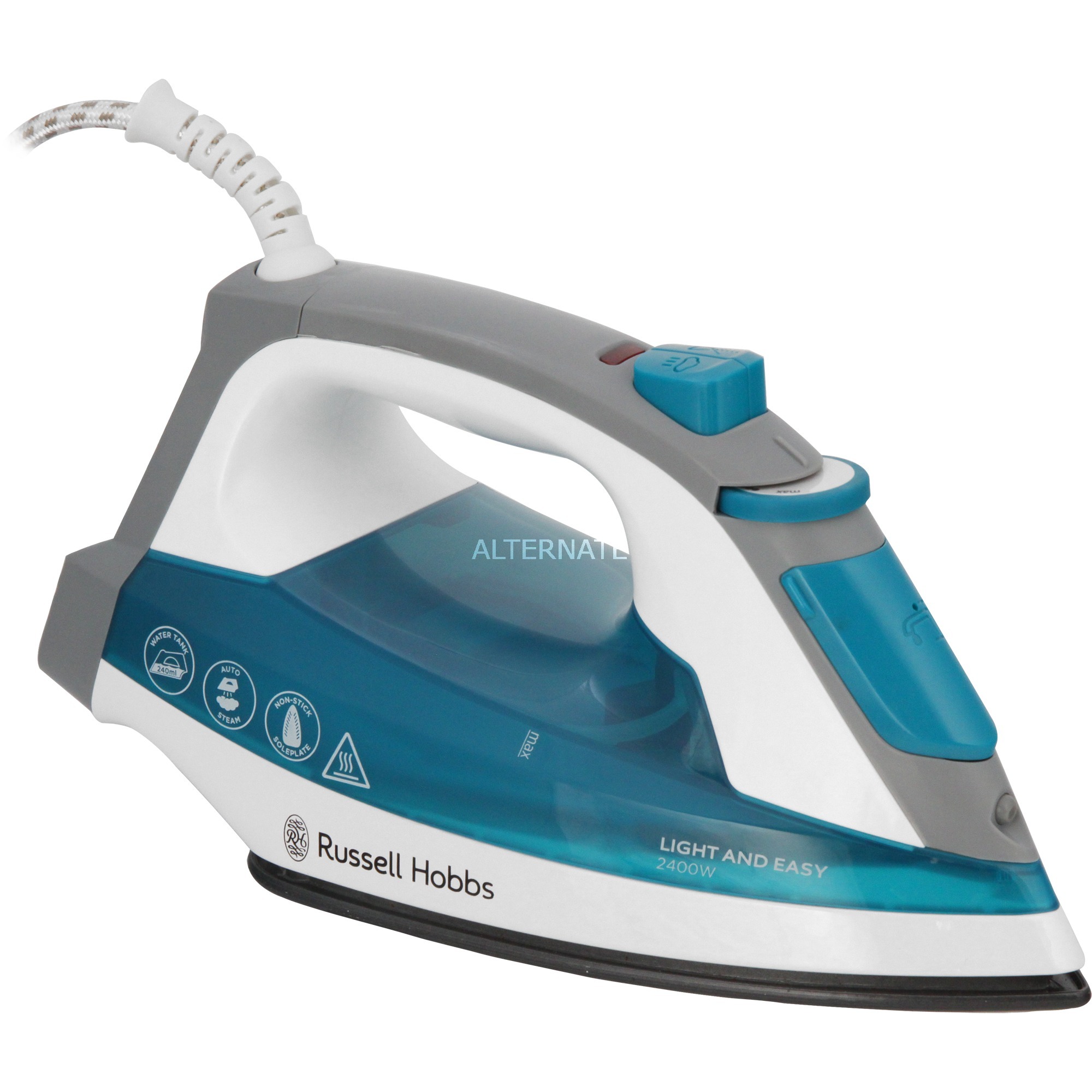 Russell Hobbs Supreme Steam Light und Easy 23590-56, Dampfbügeleisen | 04008496873647