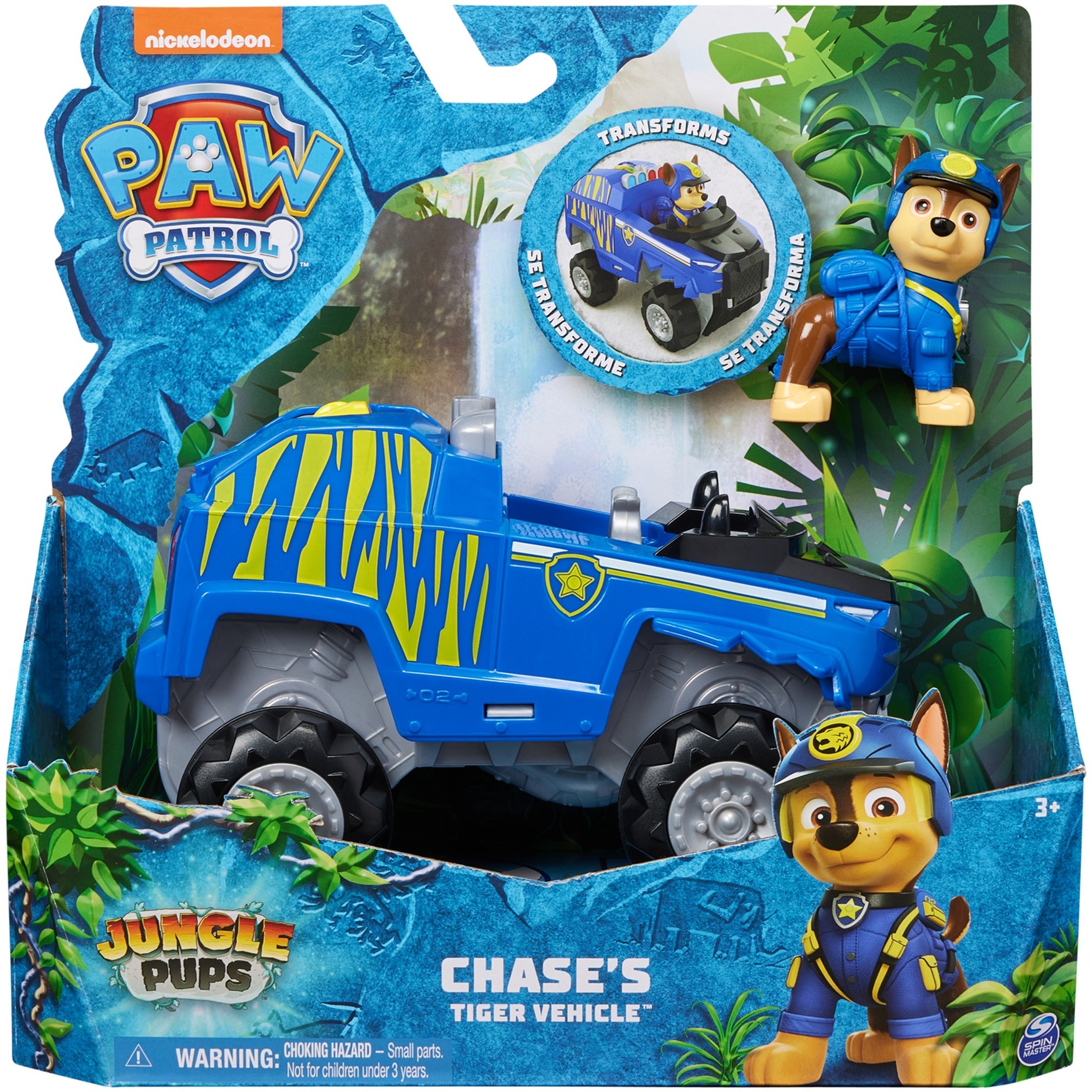 Spin Master Paw Patrol Jungle Pups – Tiger-Fahrzeug mit Chase-Figur, Spielfahrzeug | 00778988490594 Spin Master Paw Patrol Jungle Pups – Tiger-Fahrzeug mit Chase-Figur, Spielfahrzeug | 00778988490594