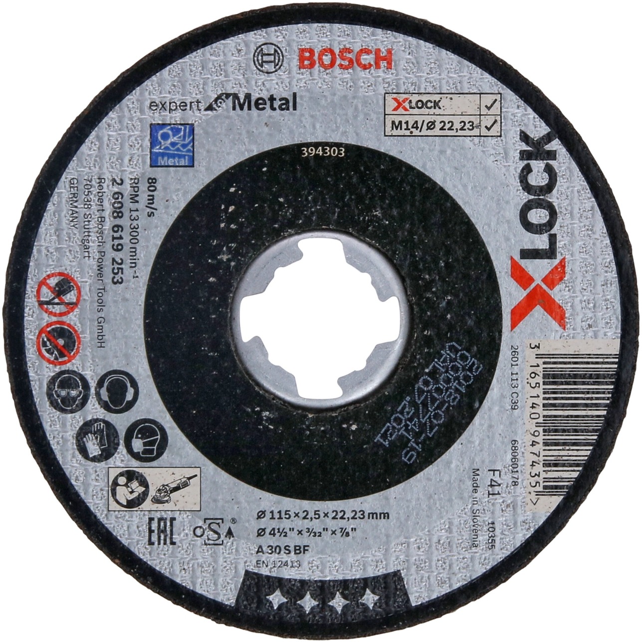 PRO Metal X-LOCK Trennscheibe, Ø 115mm