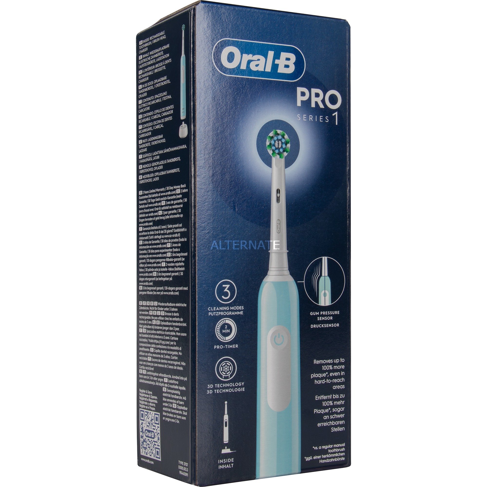 Braun Oral-B Pro 1 Cross Action , Elektrische Zahnbürste | 08700216012942